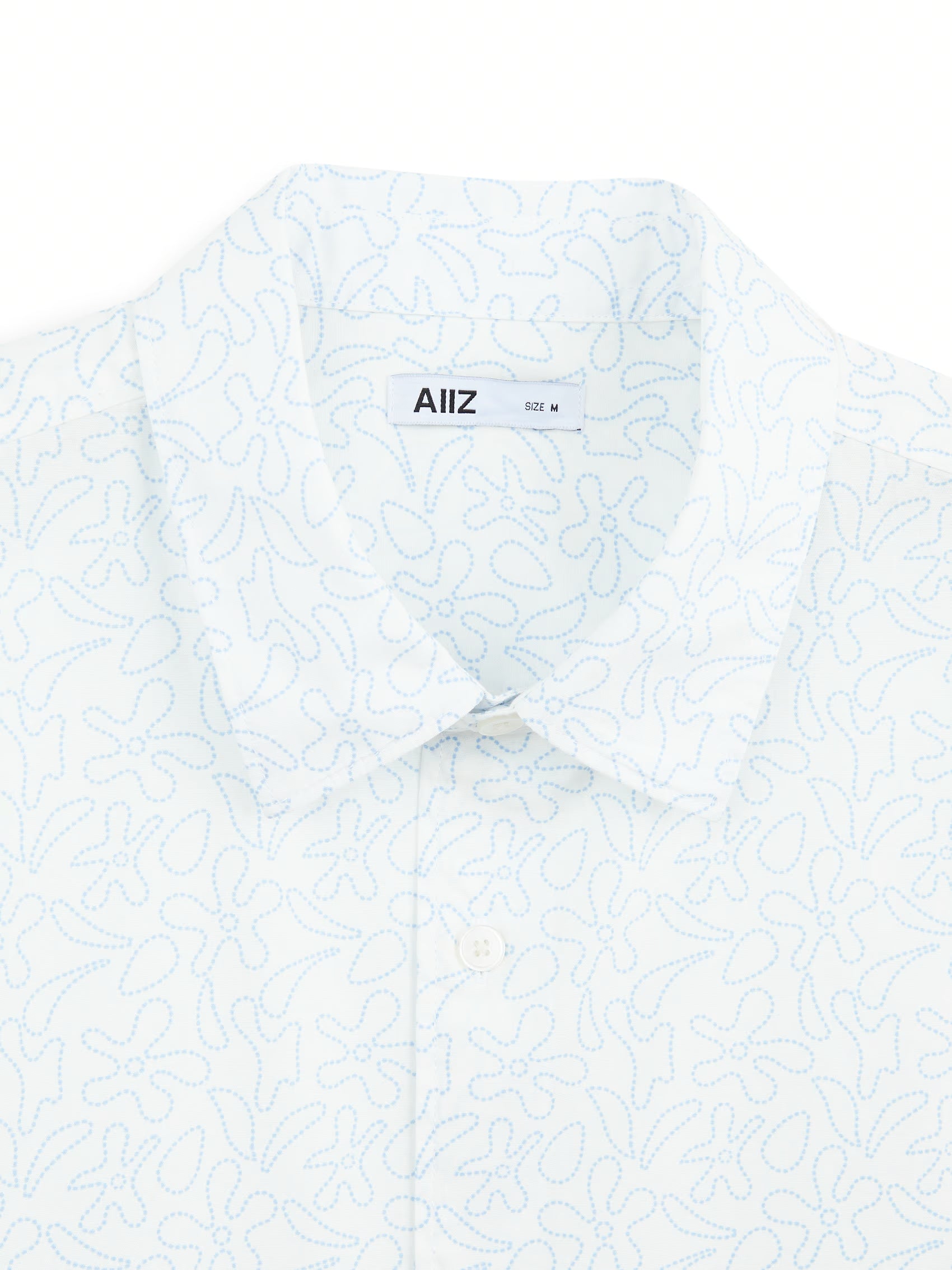 AIIZ Men's Graphic Printed Short Sleeve Shirt