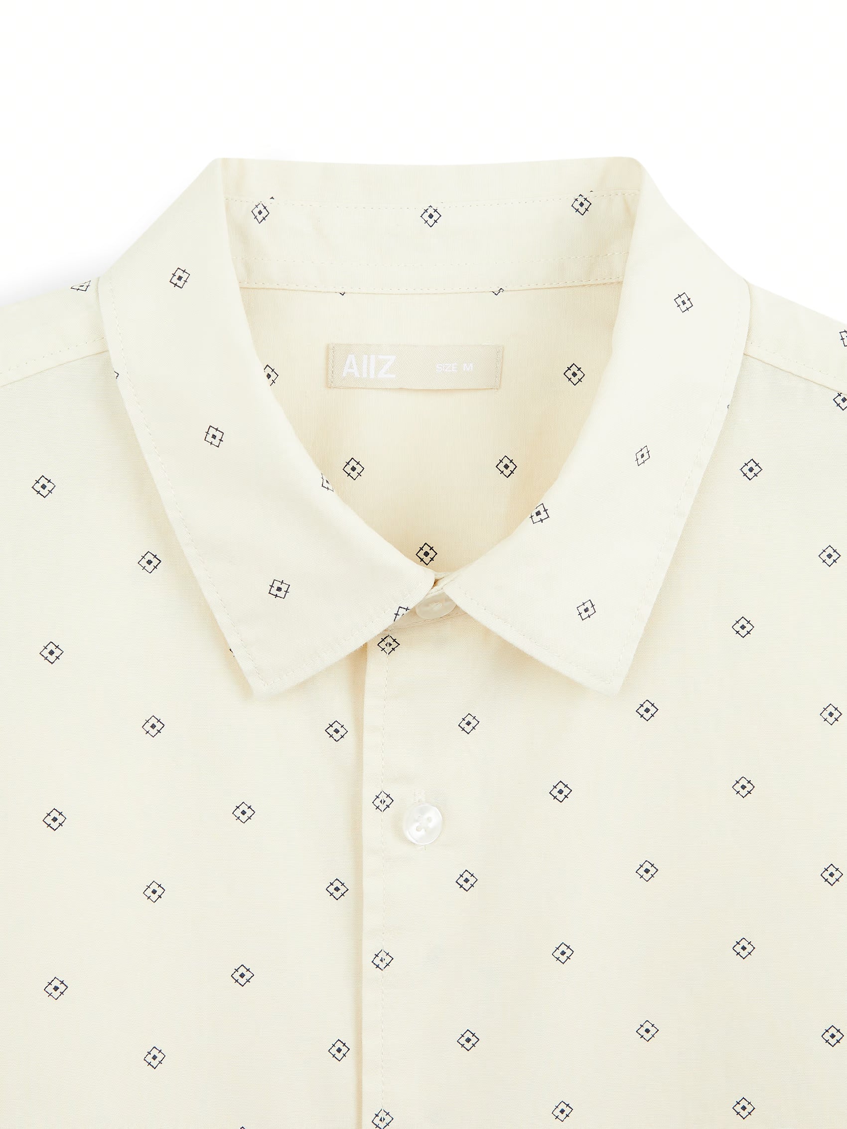 AIIZ Men's Graphic Printed Short Sleeve Shirt