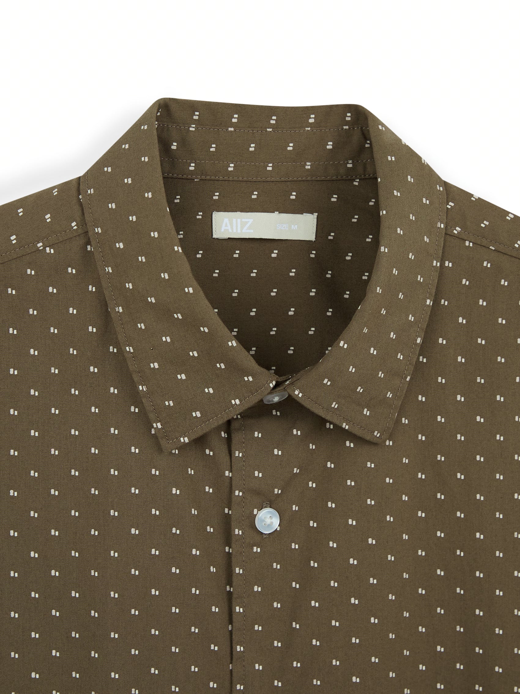 AIIZ Men's Graphic Printed Short Sleeve Shirt