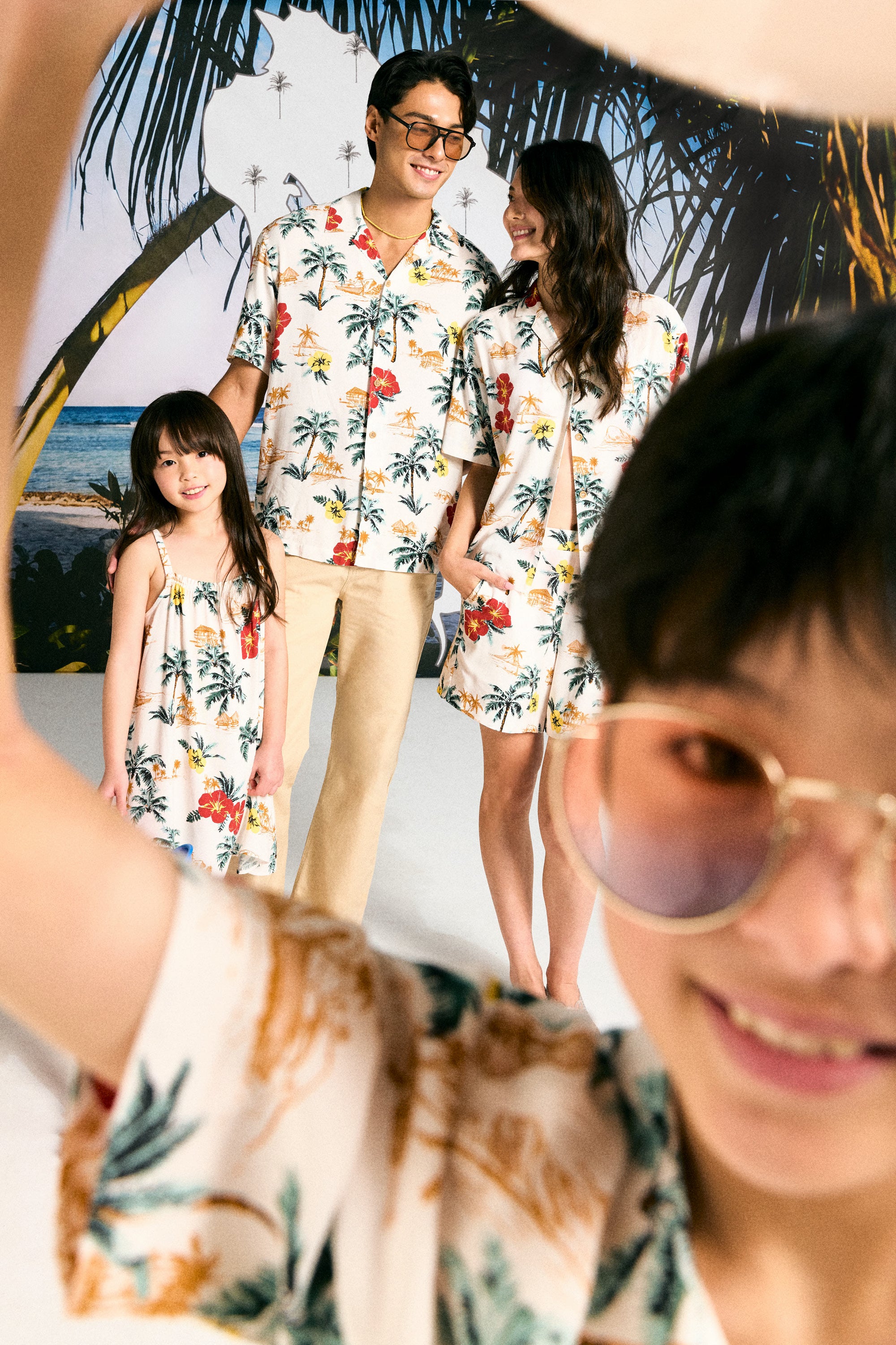 AIIZ Men’s Hawaiian Summer Print Short-Sleeve Shirt – 100%