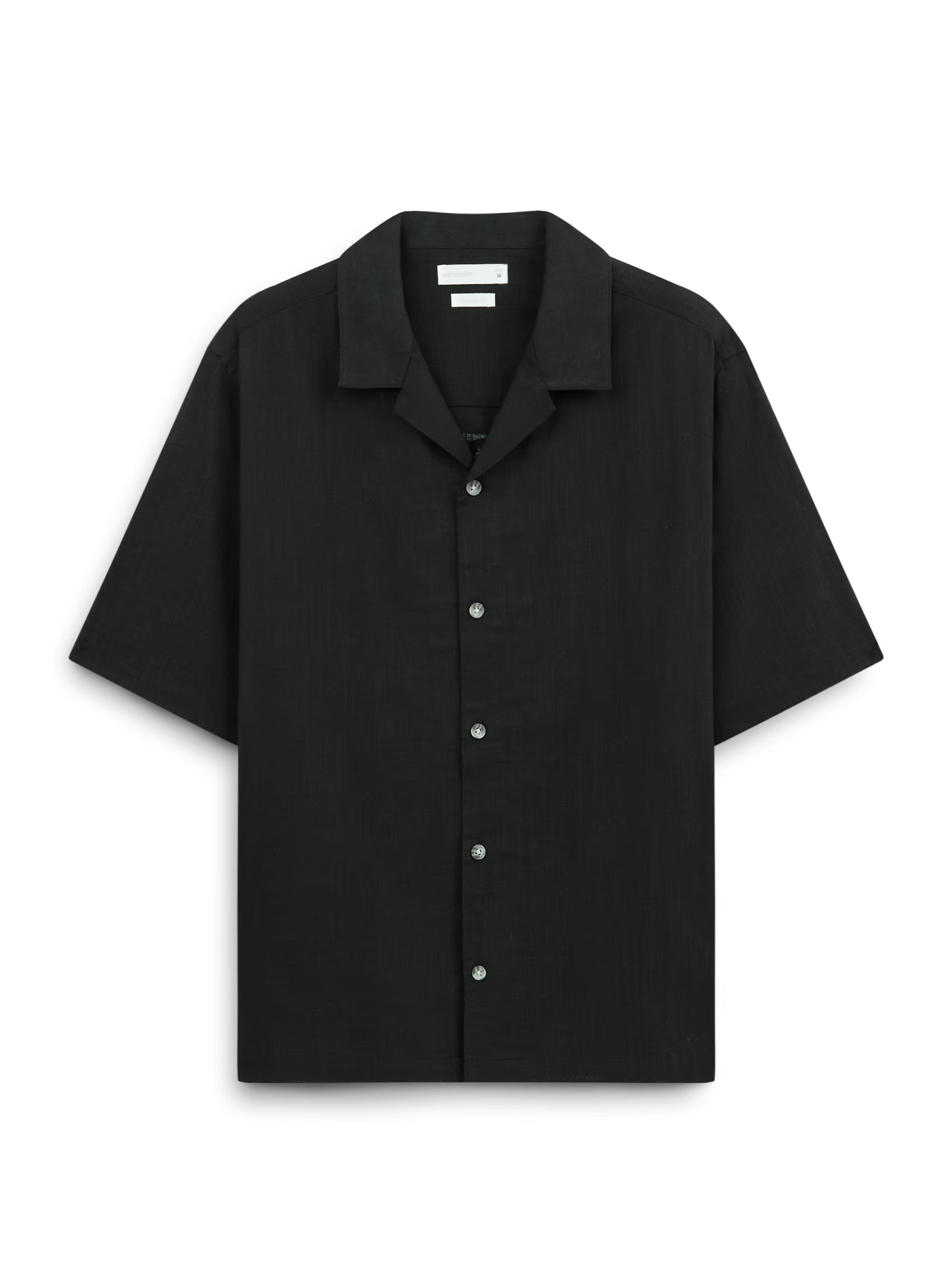 AIIZ Men's Printed Camp Collar Shirt