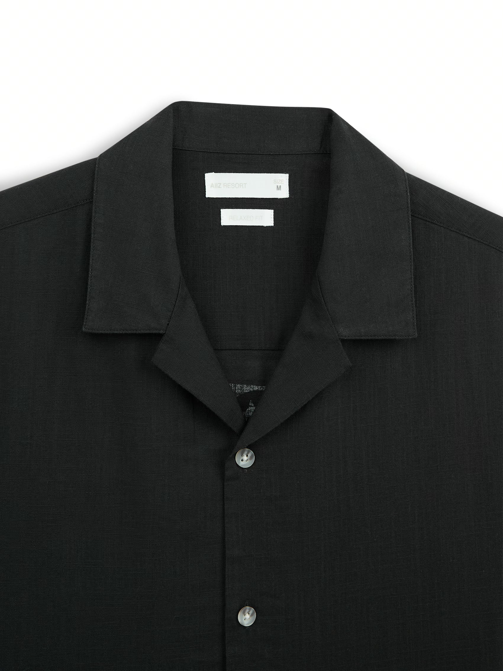 AIIZ Men's Printed Camp Collar Shirt