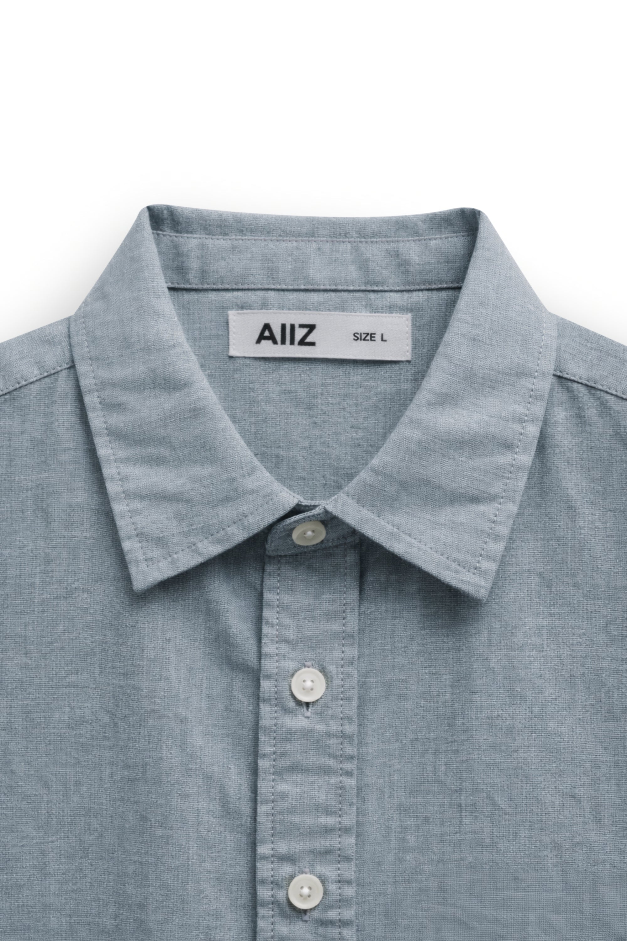AIIZ Men's Fil a Fil Short Sleeve Shirt