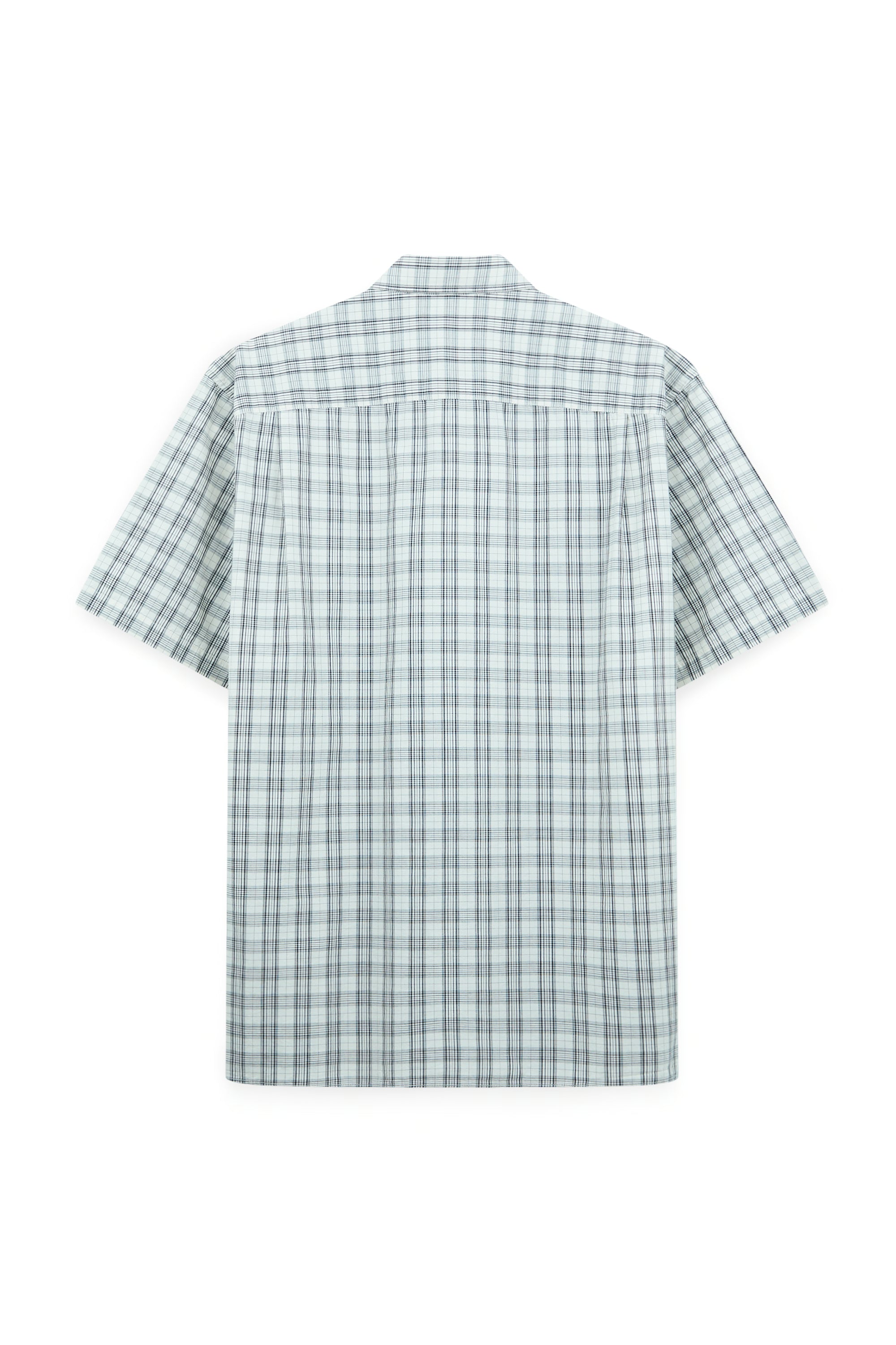 AIIZ Men's Check Short Sleeve Shirt