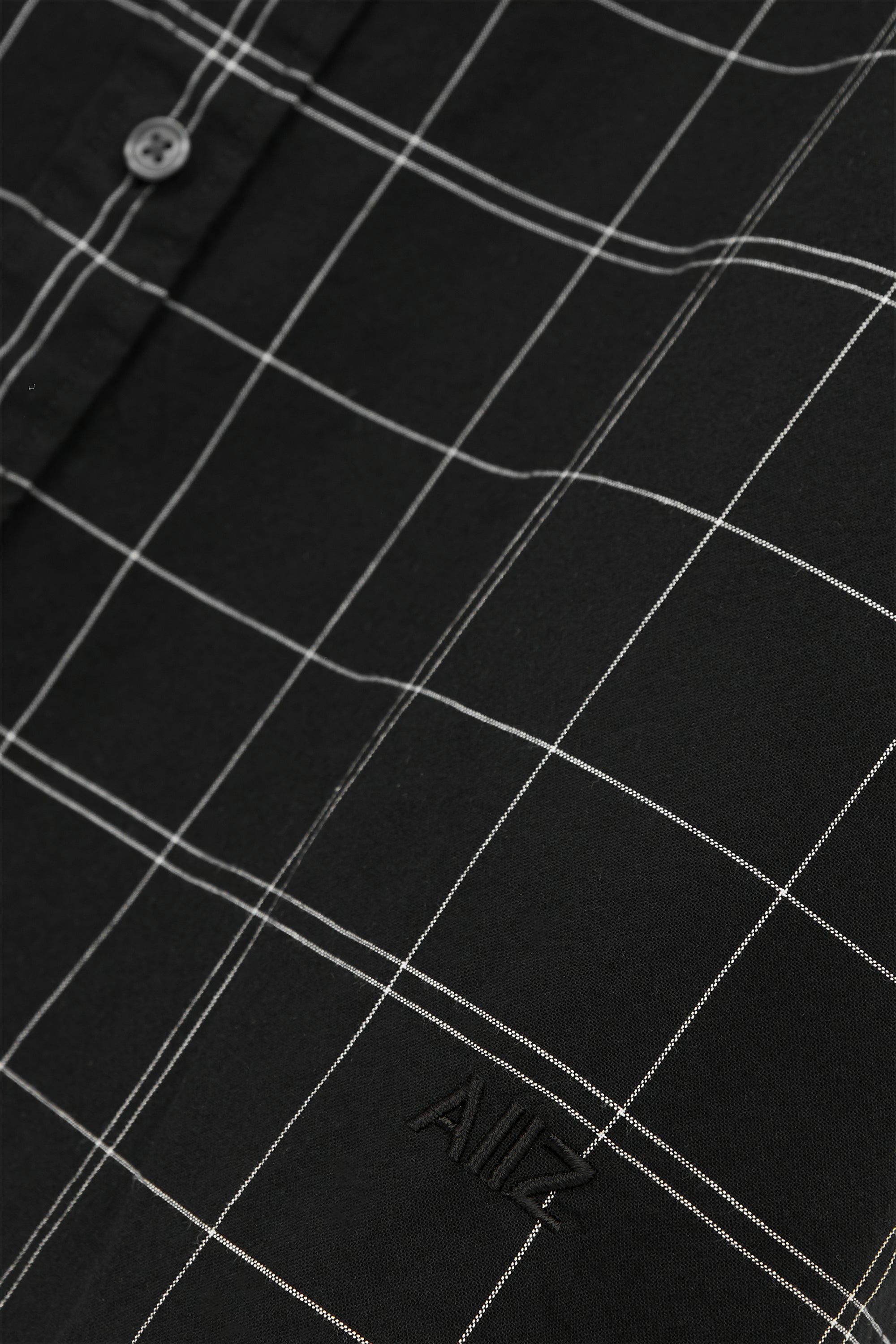 AIIZ Men's Check Short Sleeve Shirt