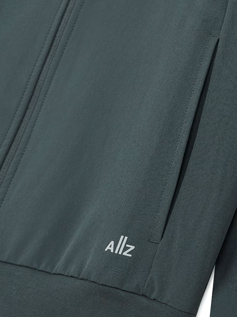 AIIZ Men's Quick Dry Stretch Active Bomber Jacket