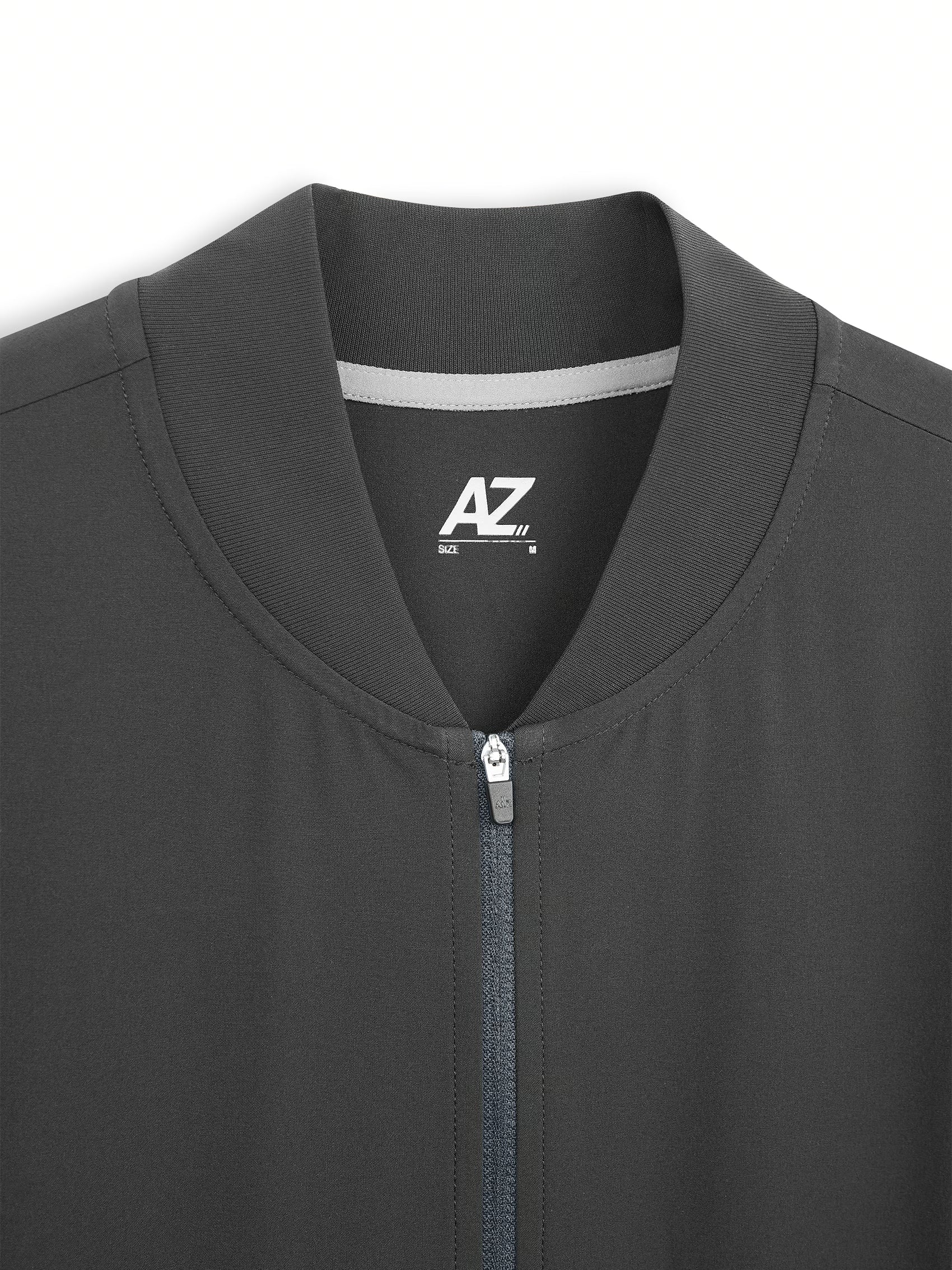 AIIZ Men's Quick Dry Stretch Active Bomber Jacket