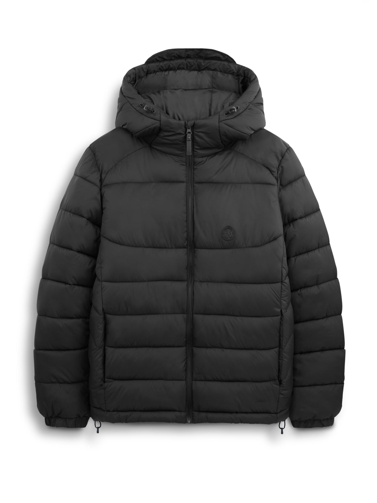 AIIZ Men’s Padded Hoodie (Black / M)
