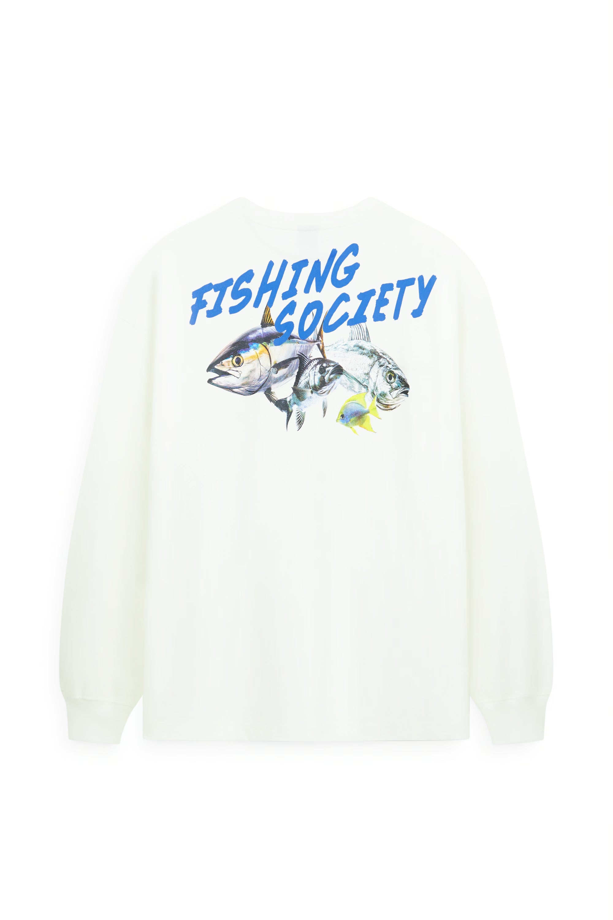 AIIZ Men’s Fishing Society Club Graphic Long Sleeve T-Shirt