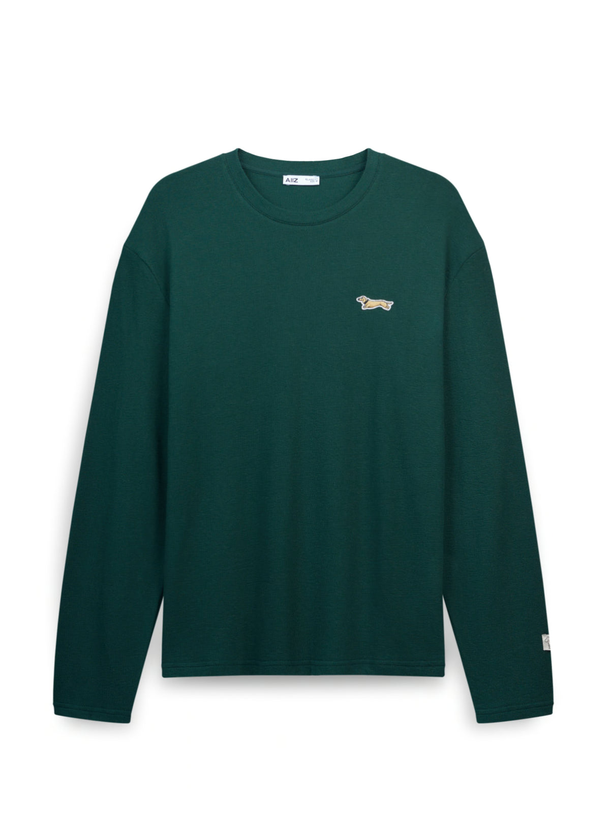 AIIZ Men's Long-Sleeve T-Shirt with Patch