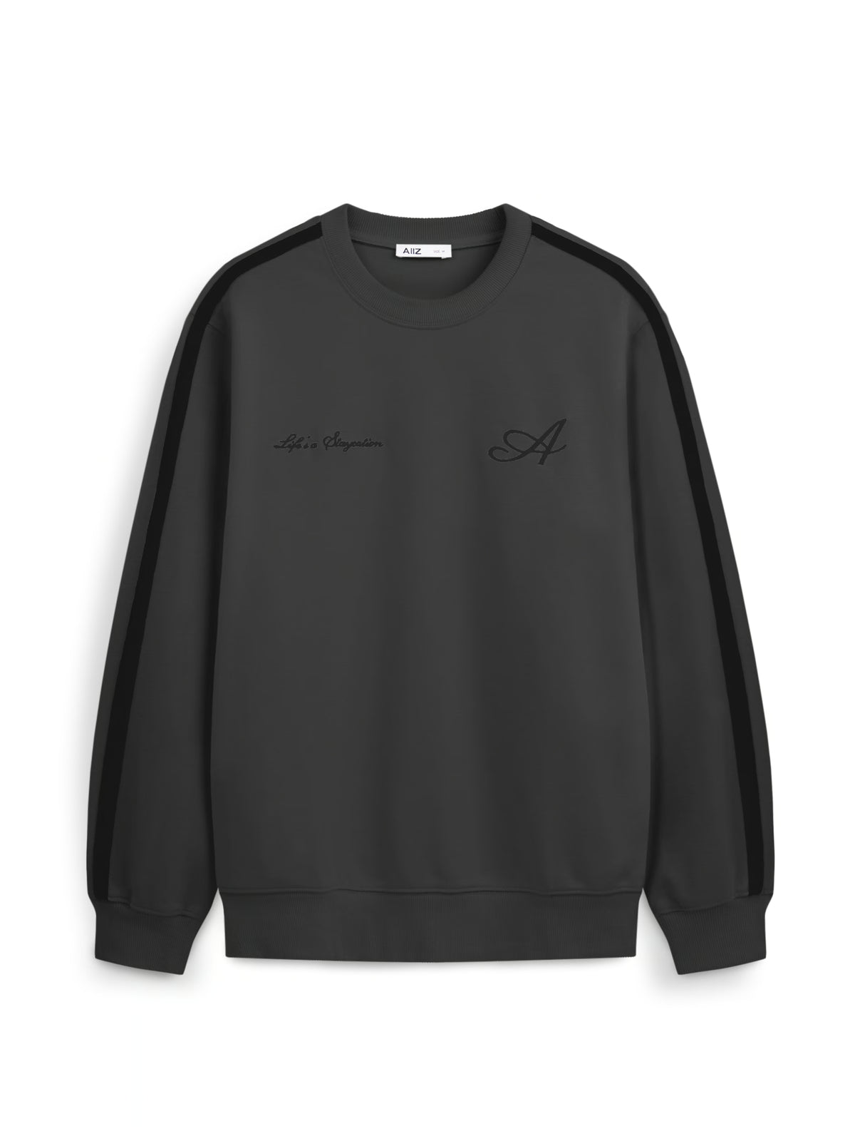 AIIZ Men's Embroidered Logo Sweatshirt