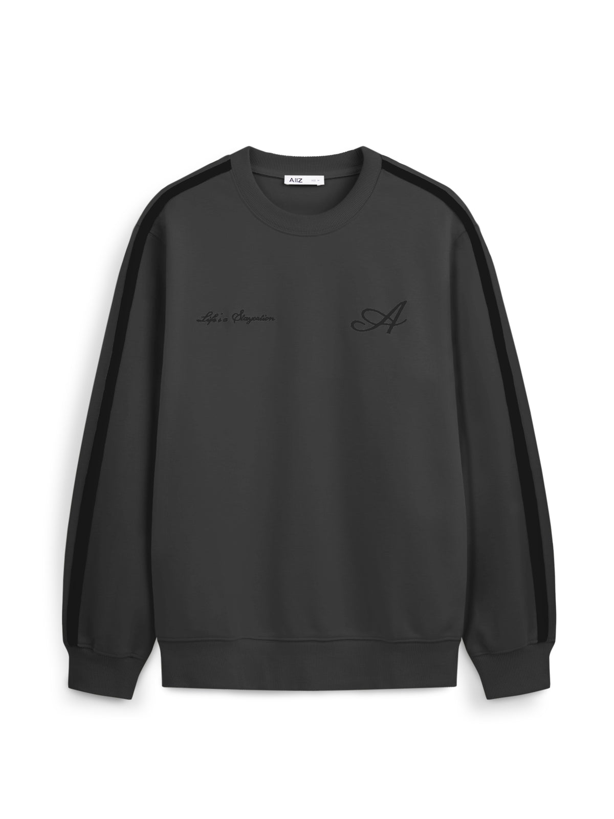 AIIZ Men's Embroidered Logo Sweatshirt
