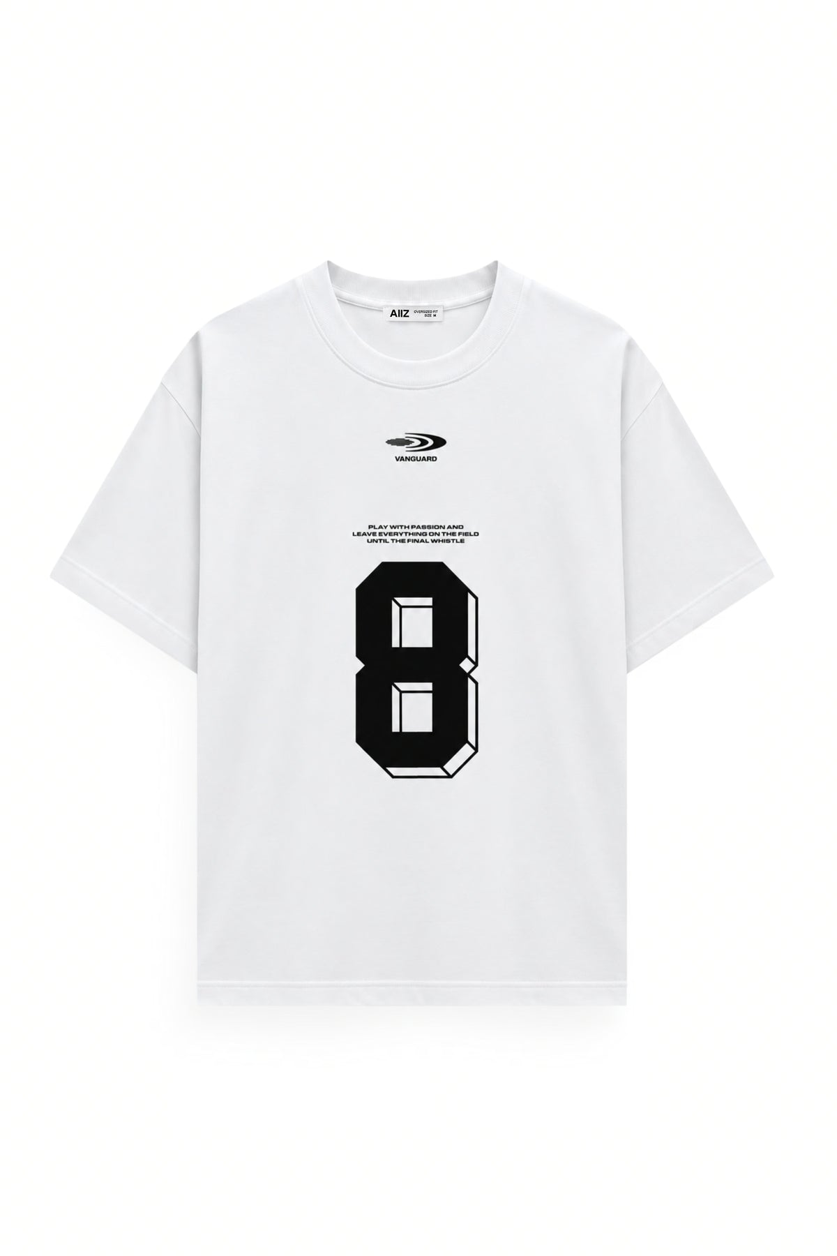 AIIZ Men's Oversize Graphic T-Shirt