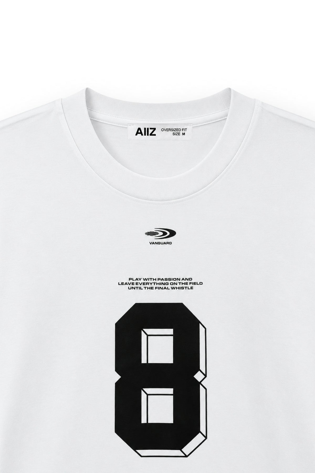 AIIZ Men's Oversize Graphic T-Shirt