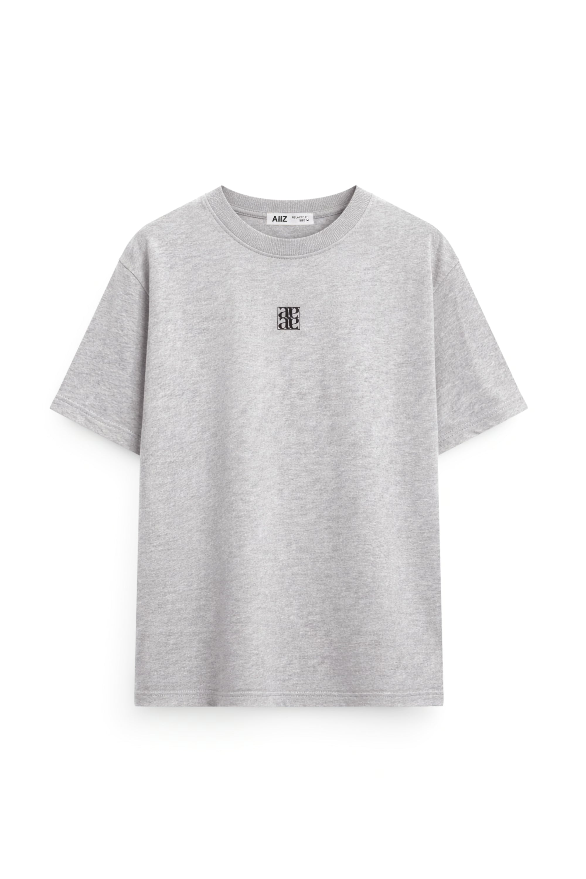AIIZ Unisex Relaxed Crew Neck Graphic T-Shirt
