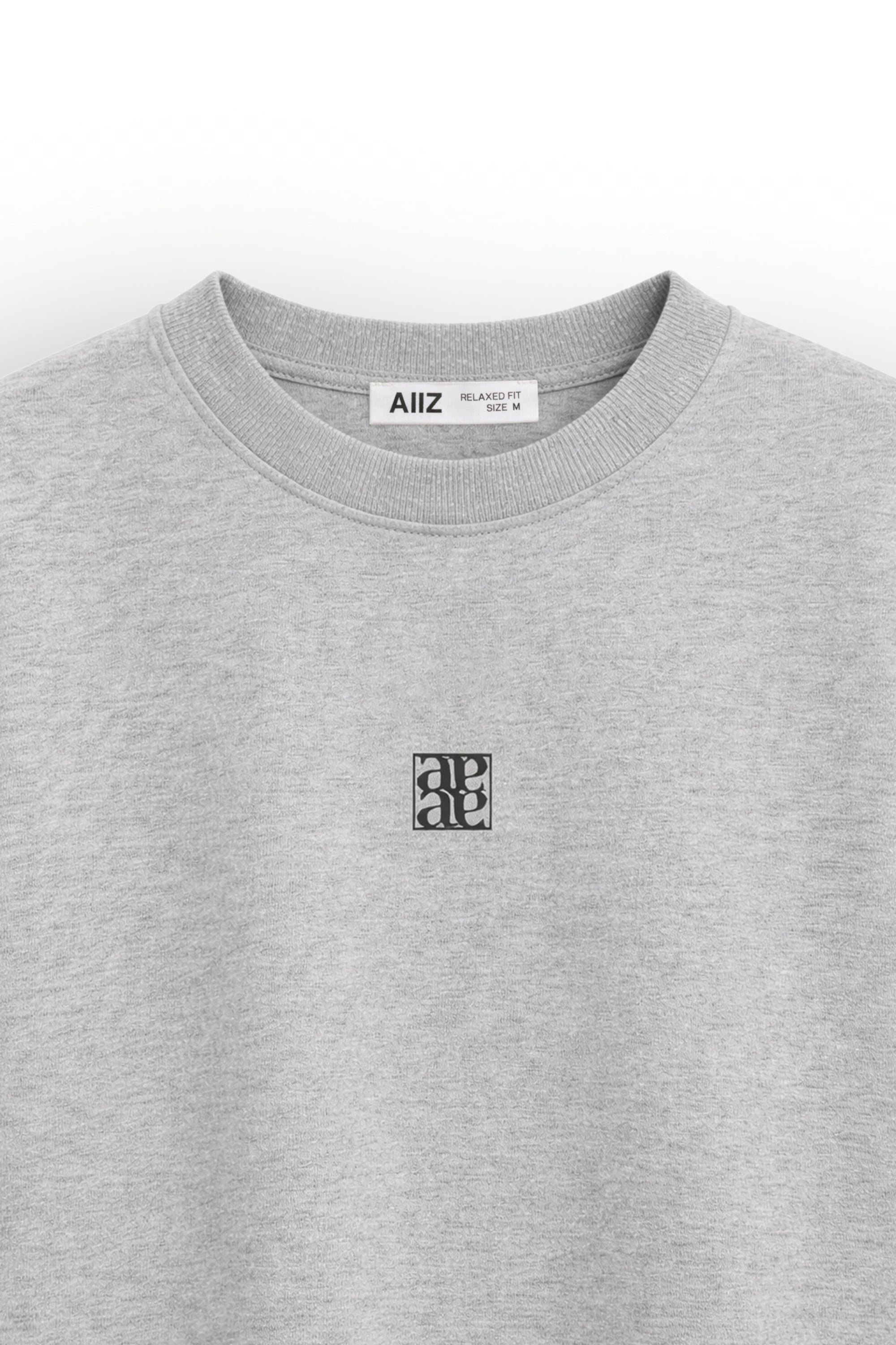 AIIZ Unisex Relaxed Crew Neck Graphic T-Shirt