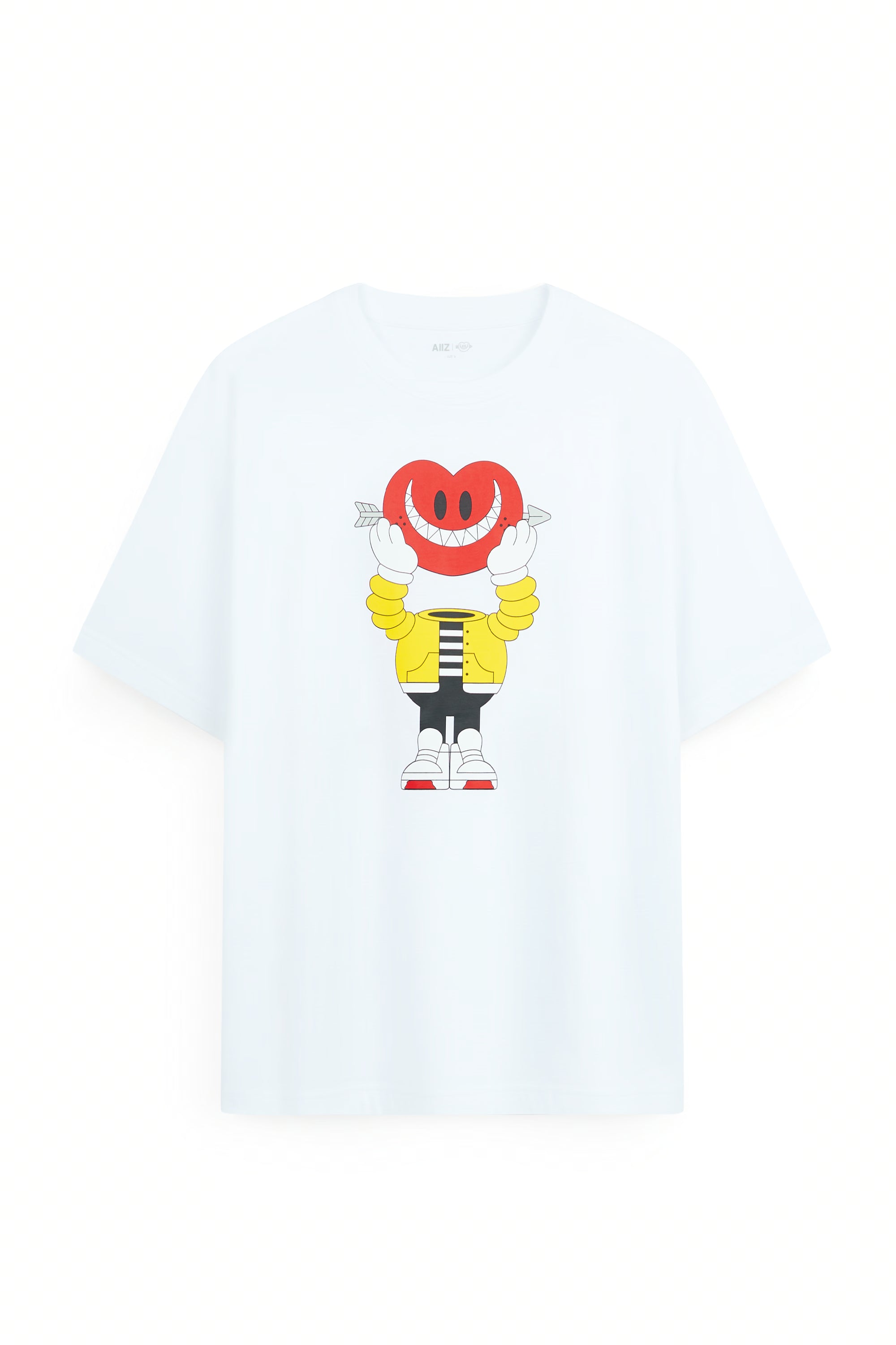 AIIZ Big Heart Graphic T-Shirt