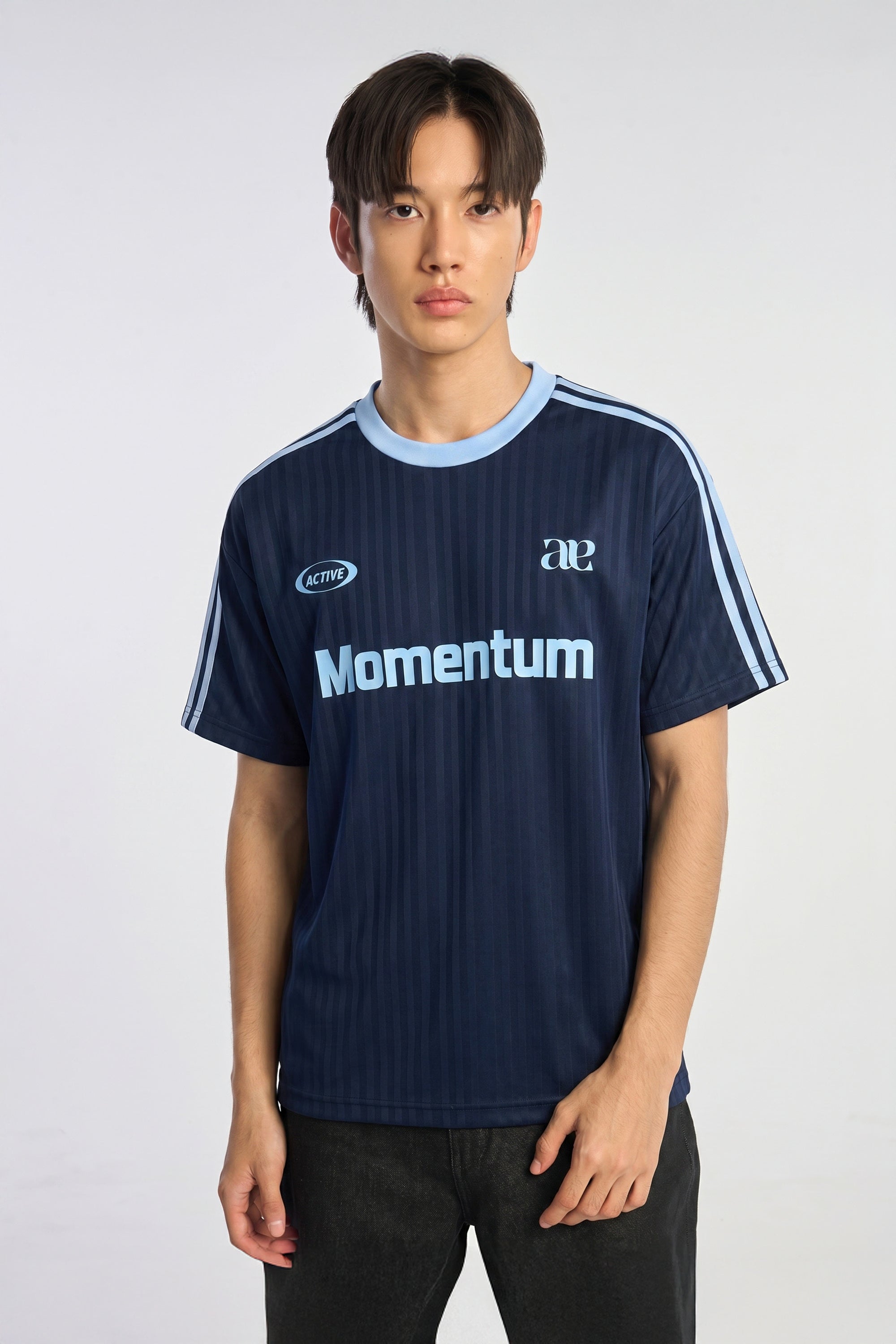 AIIZ Men's Football Jersey (Navy / S)