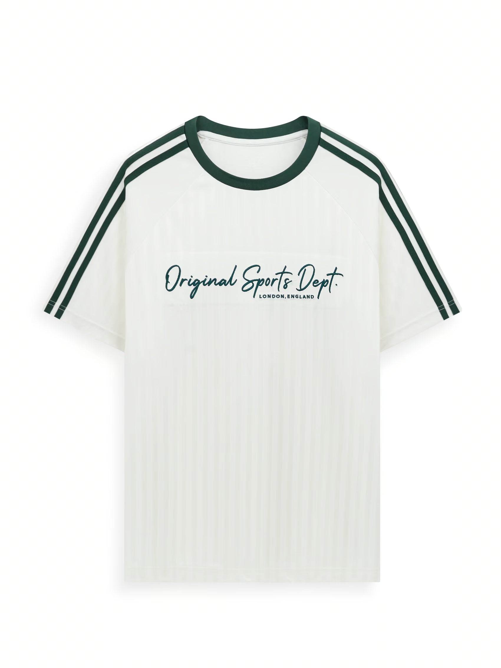 AIIZ Men's Pinstripe Tee