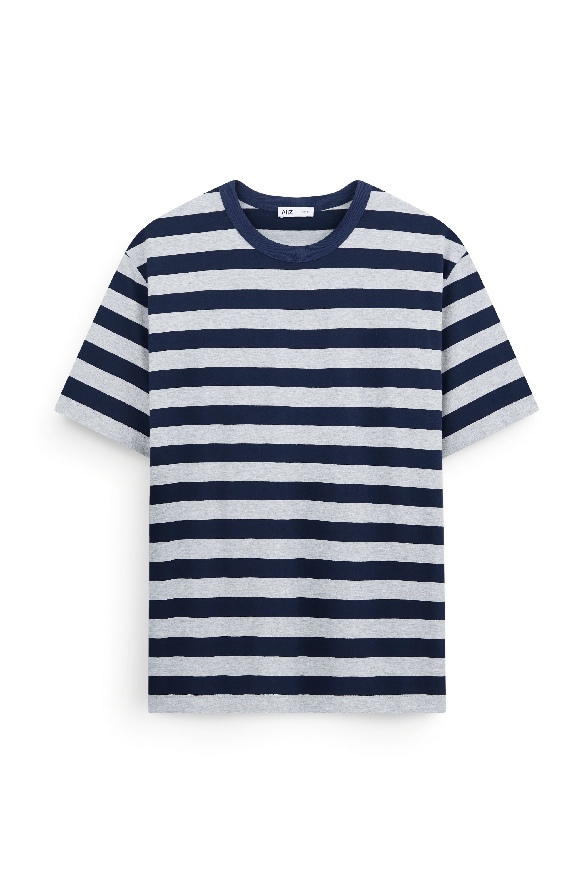 AIIZ Men’s Fishing Society Club Stripe Oversized T-Shirt