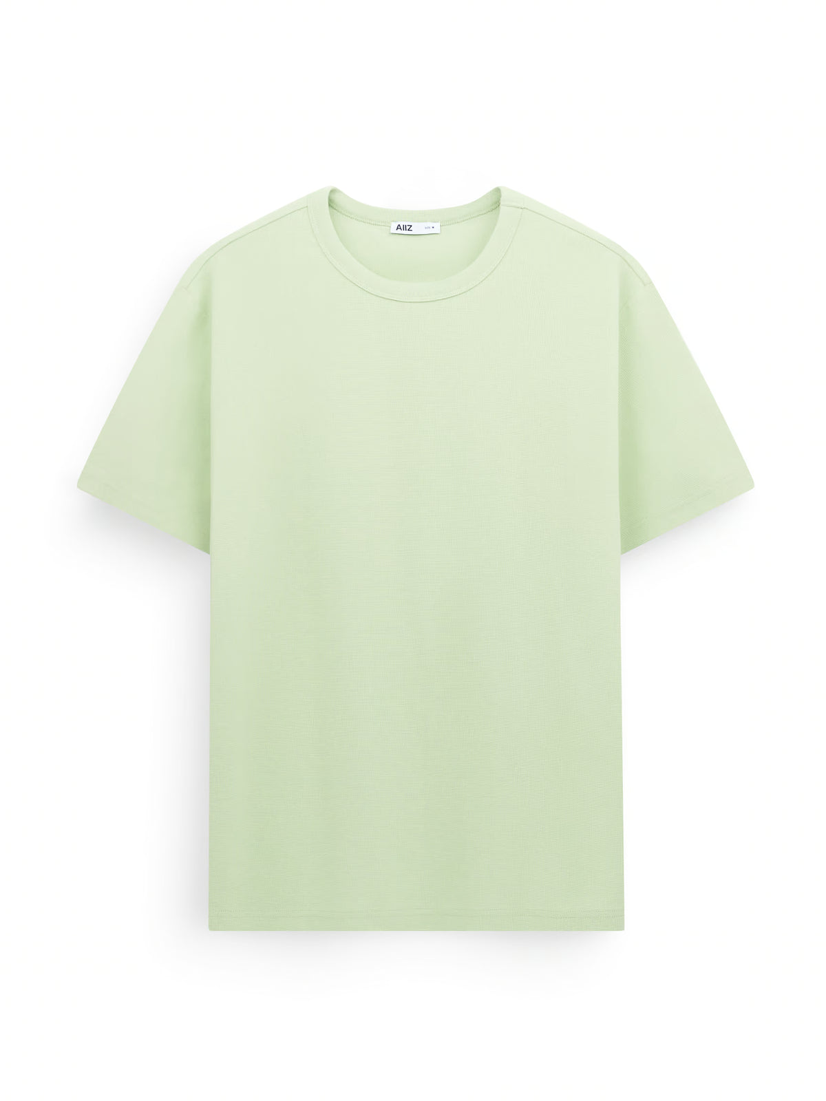 AIIZ Men's Texture T-Shirt (Light Green / S)