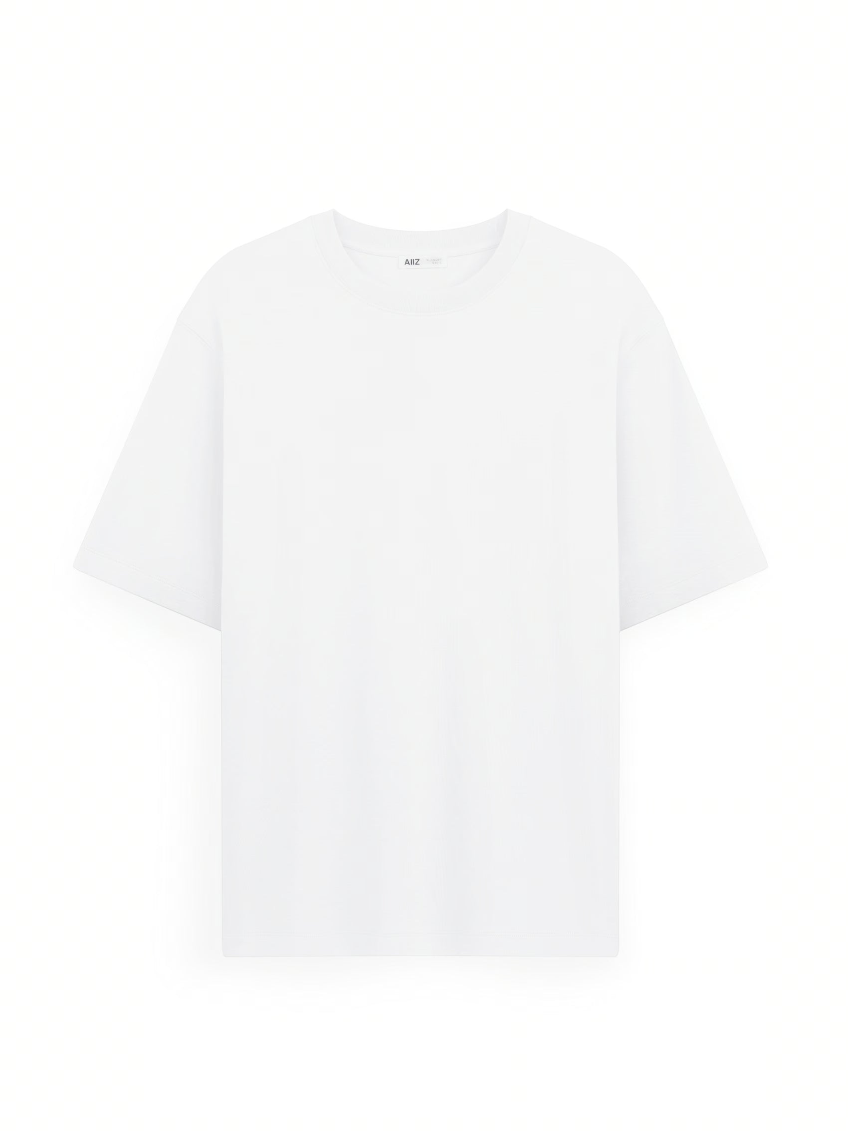 AIIZ Men's Relaxed Crew Neck T-Shirt (OFF WHITE / S)