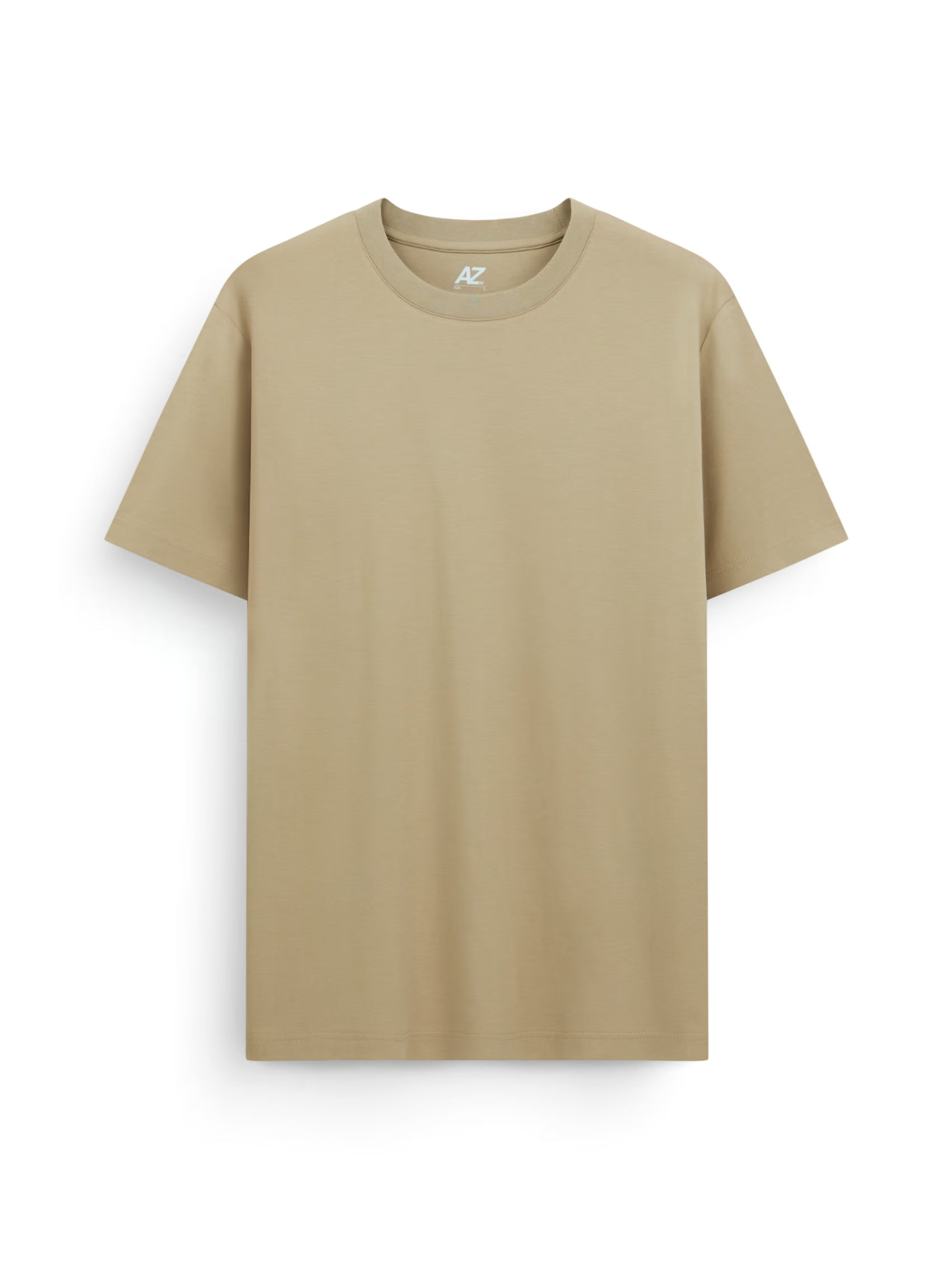AIIZ Men's Super-Soft Short Sleeve T-Shirt (Brown / S)