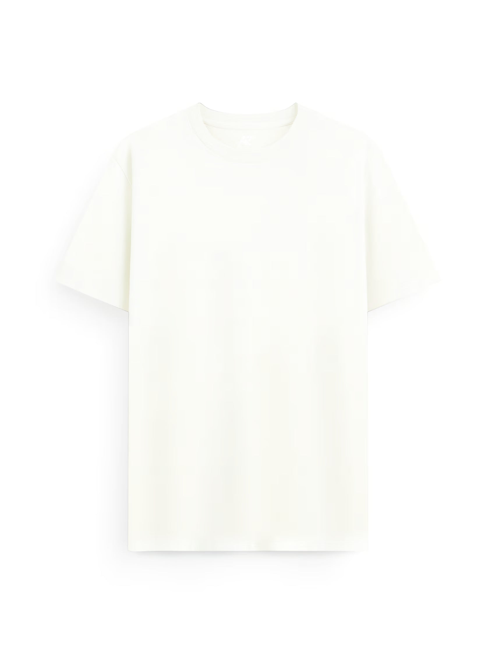 AIIZ Men's Super-Soft Short Sleeve T-Shirt (Cream / S)