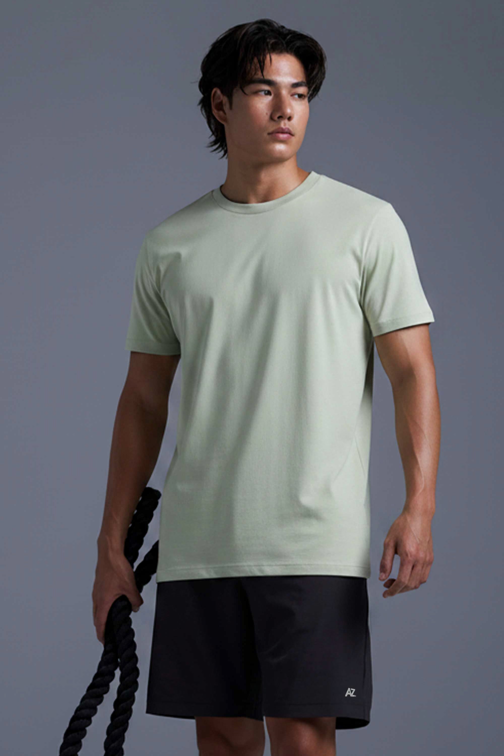 AIIZ Men's Super-Soft Short Sleeve T-Shirt