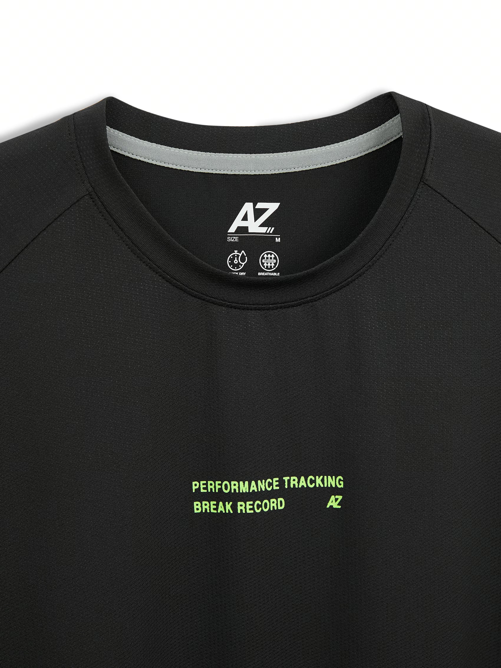 AIIZ Men's Graphic Active T-Shirt