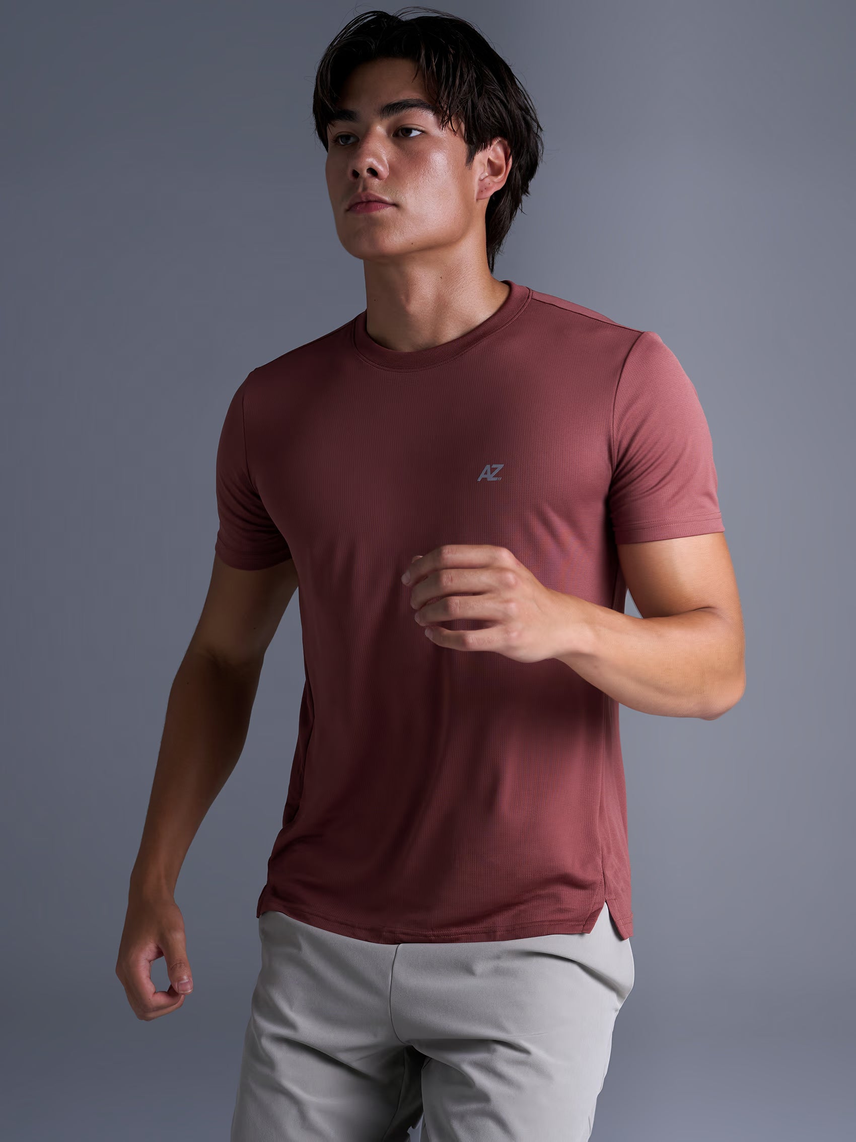 AIIZ Men's Quick Dry Active T-Shirt