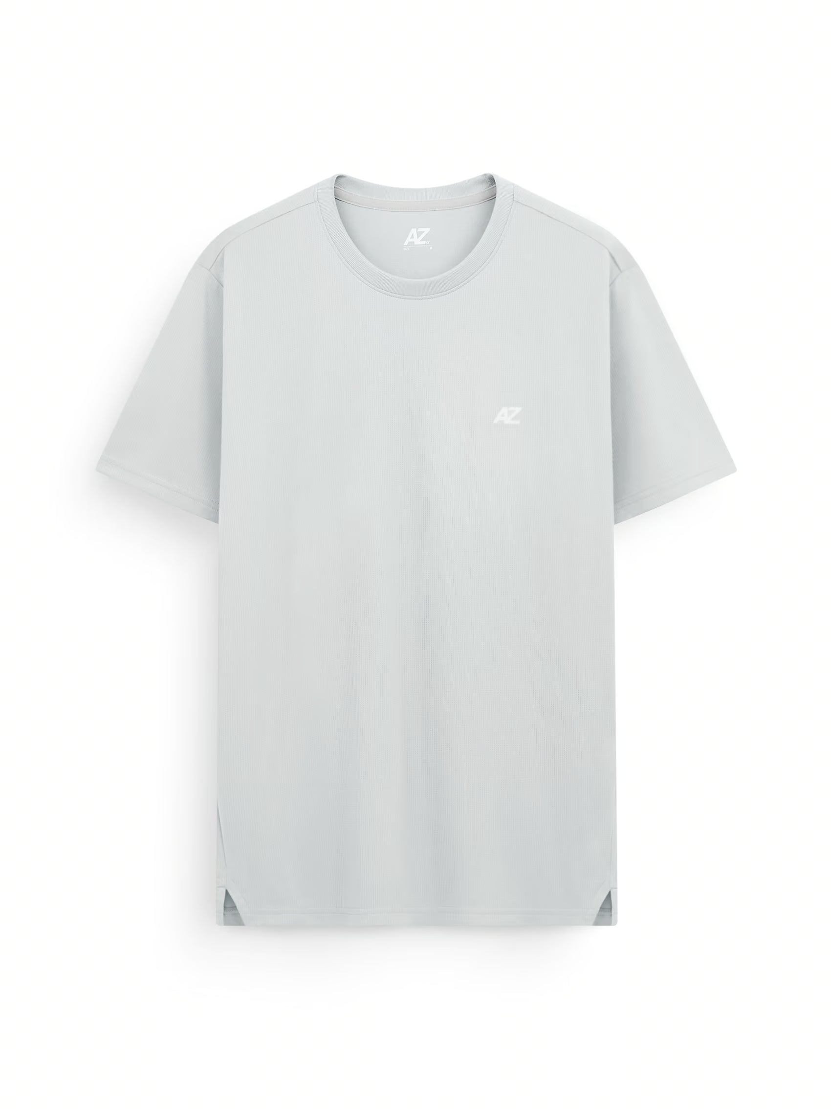 AIIZ Men's Quick Dry Active T-Shirt (Grey / S)