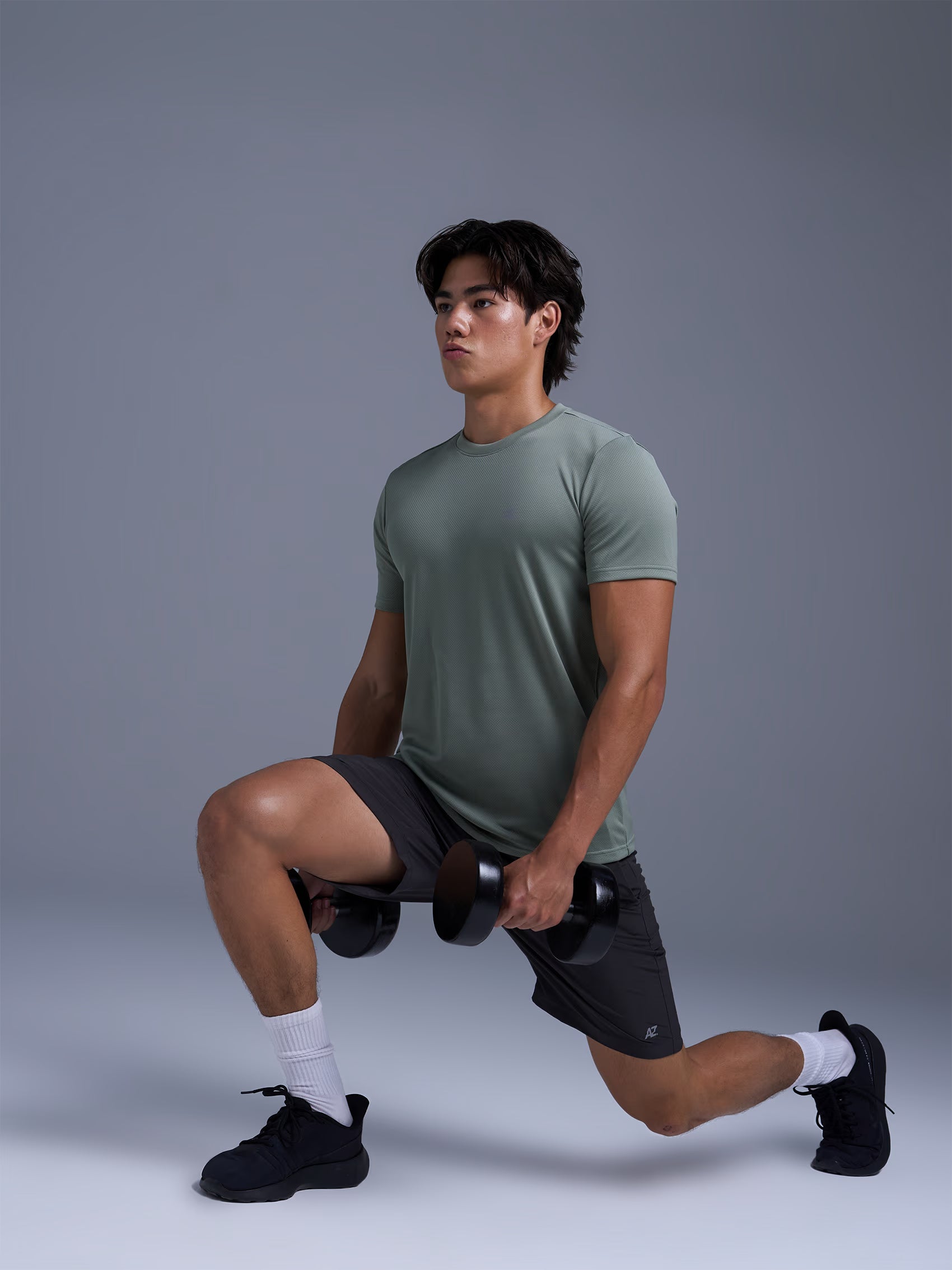 AIIZ Men's Quick Dry Active T-Shirt