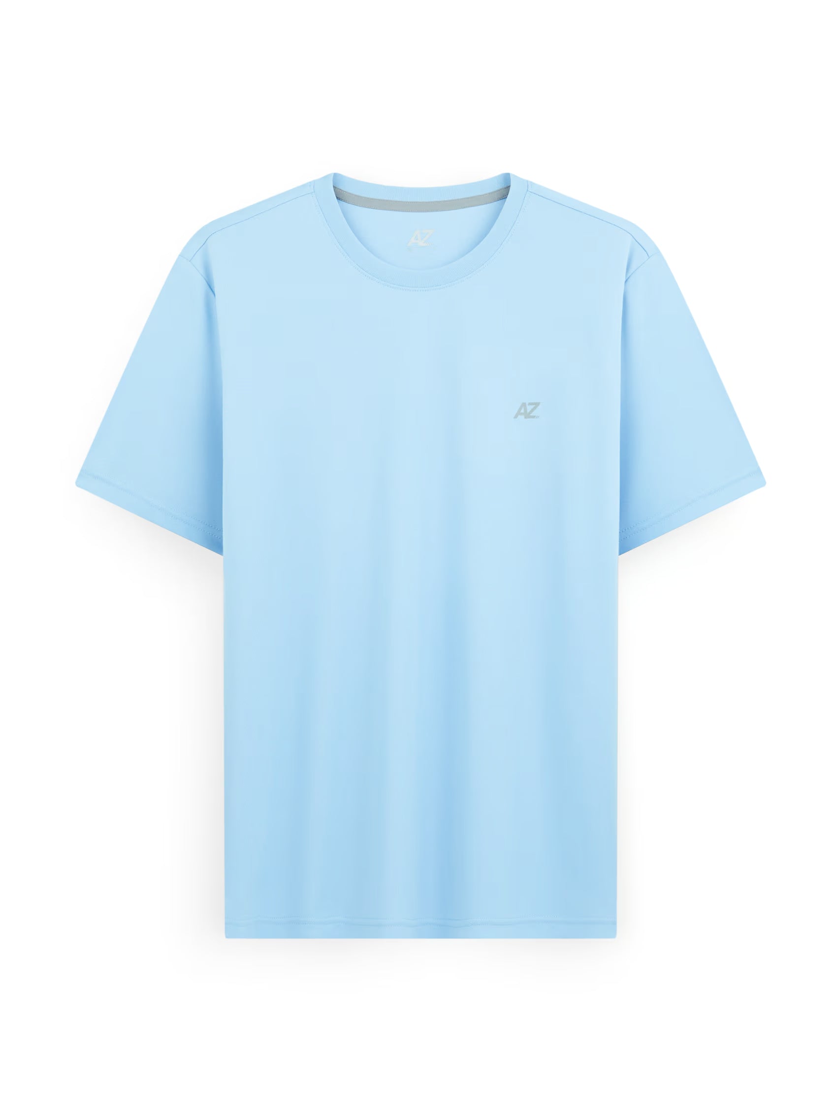 AIIZ Men's Quick Dry Active T-Shirt (Light Blue / S)