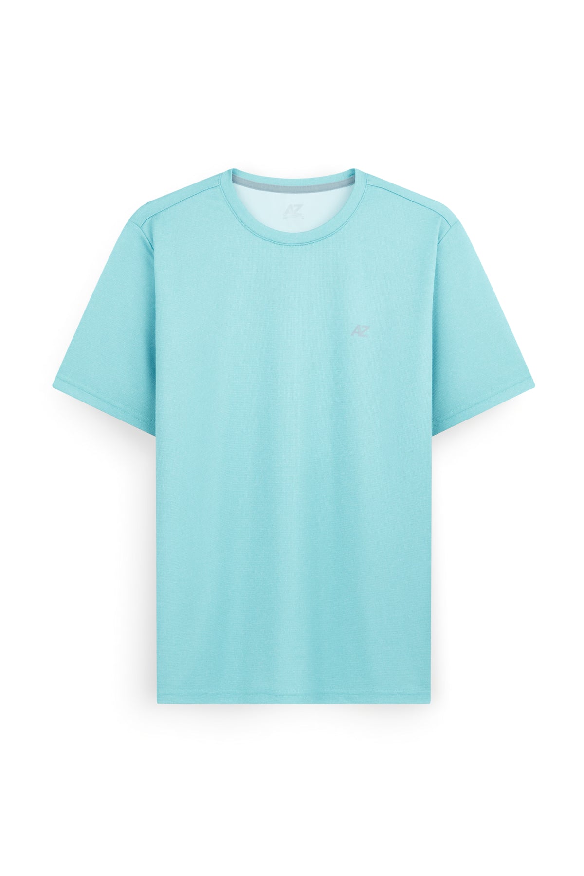 AIIZ Men's Quick Dry Active T-Shirt (Top Dyed Turquoise / S)