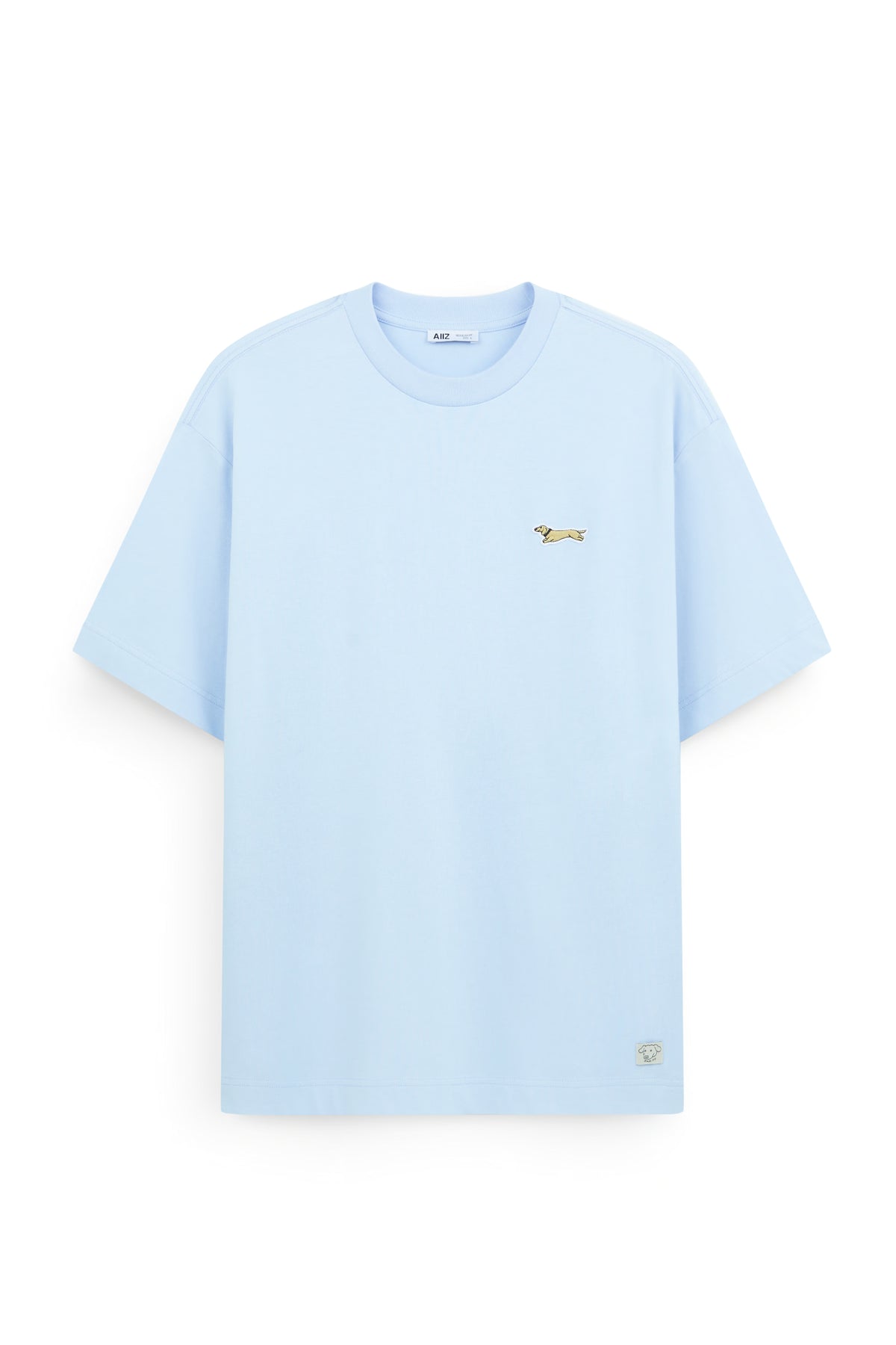 AIIZ Men's Graphic T-Shirt (Light Blue / S)