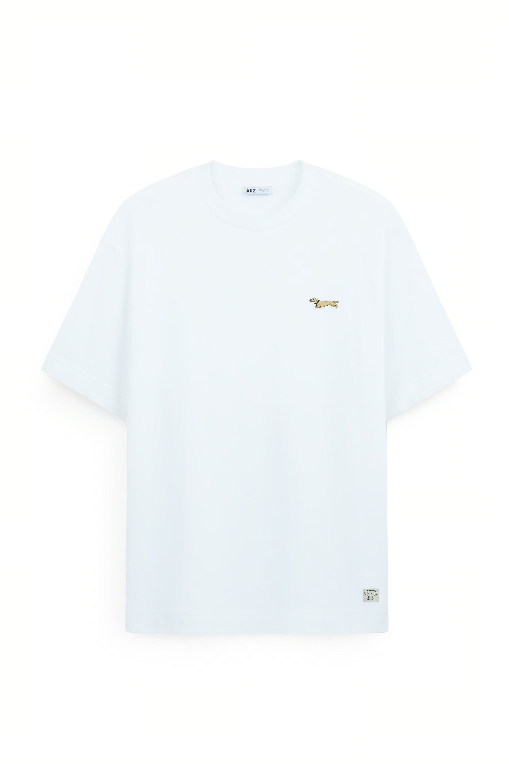 AIIZ Men's Graphic T-Shirt (White / S)