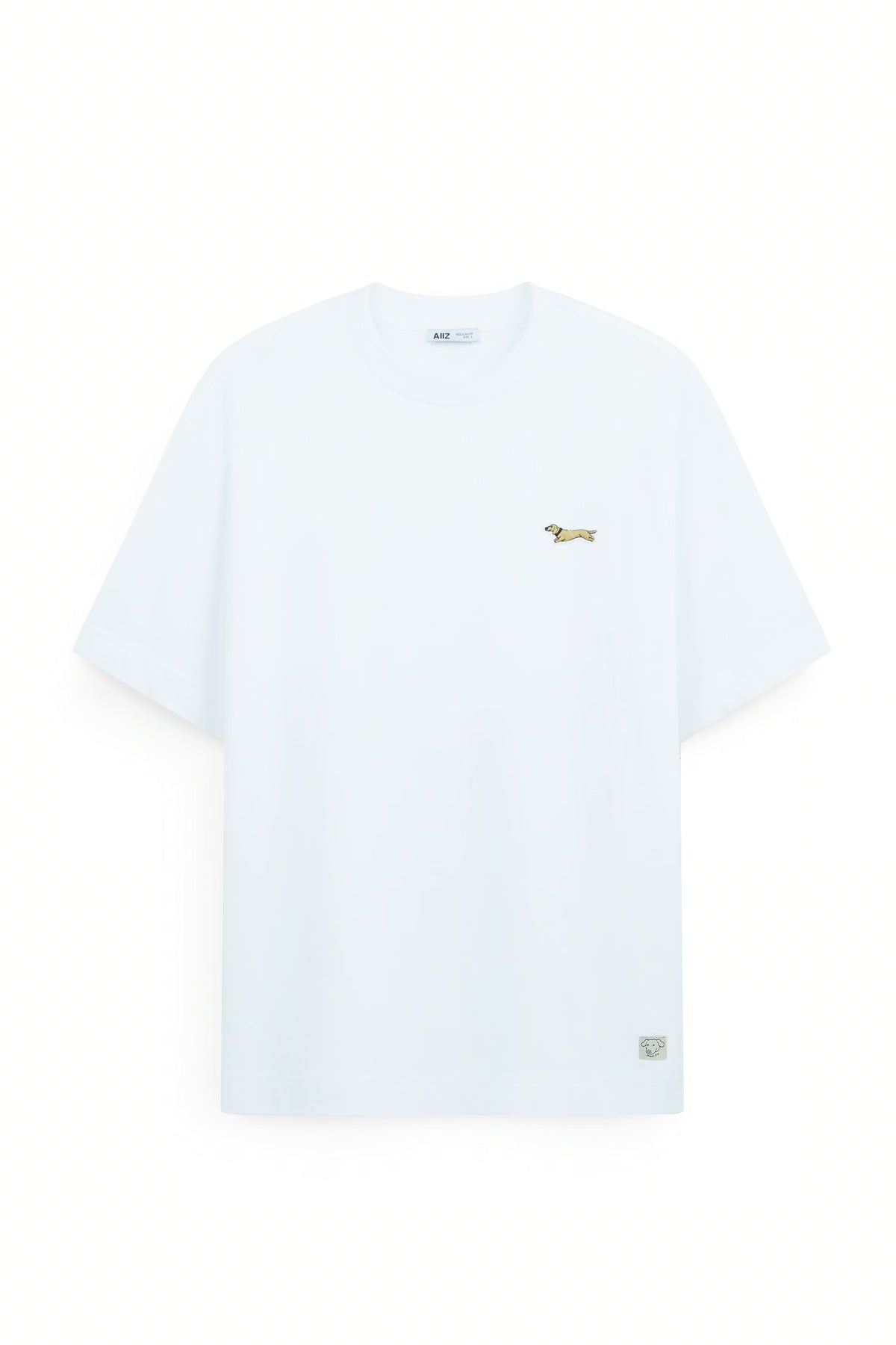AIIZ Men's Graphic T-Shirt (White / S)