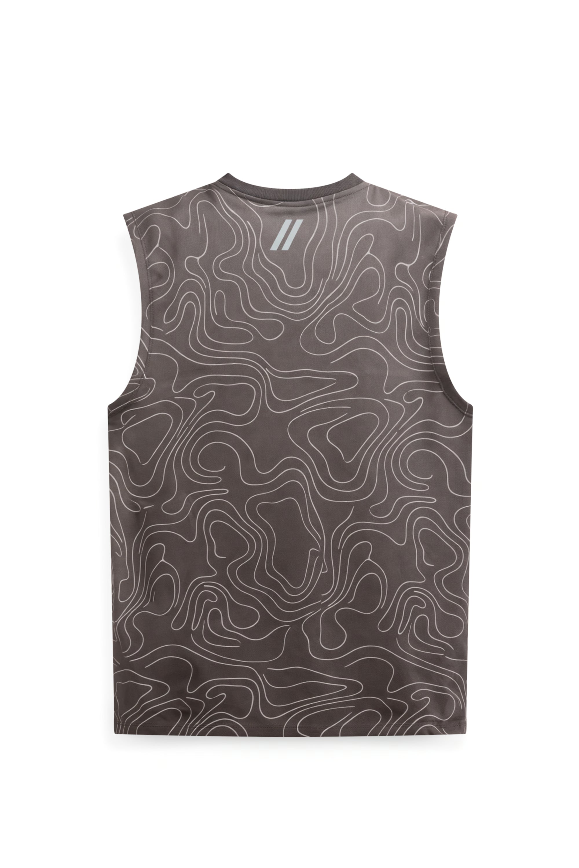 AIIZ Men's Quick Dry Active Printed Tank Top