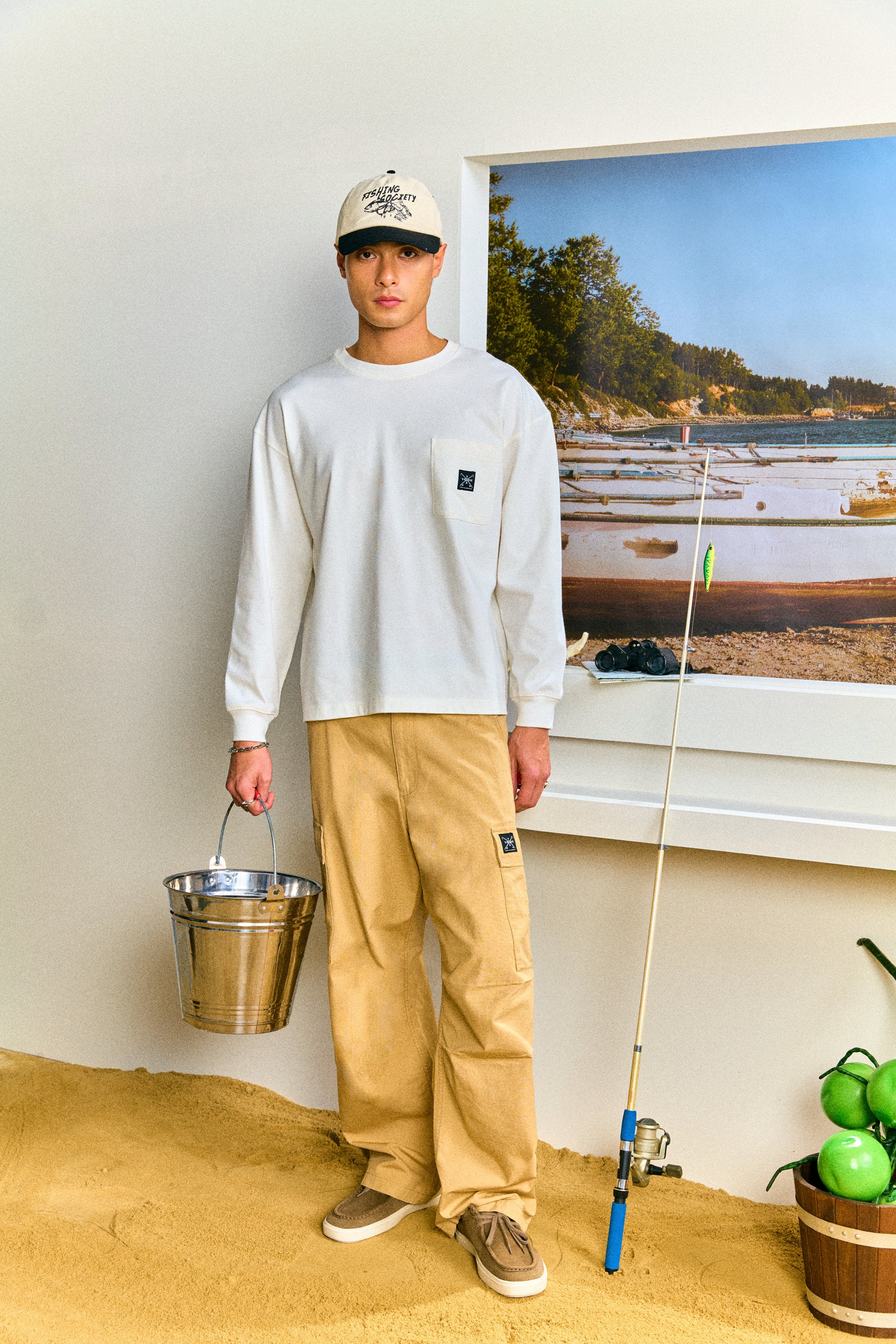 AIIZ Men's Cargo Pants (Khaki / 30)