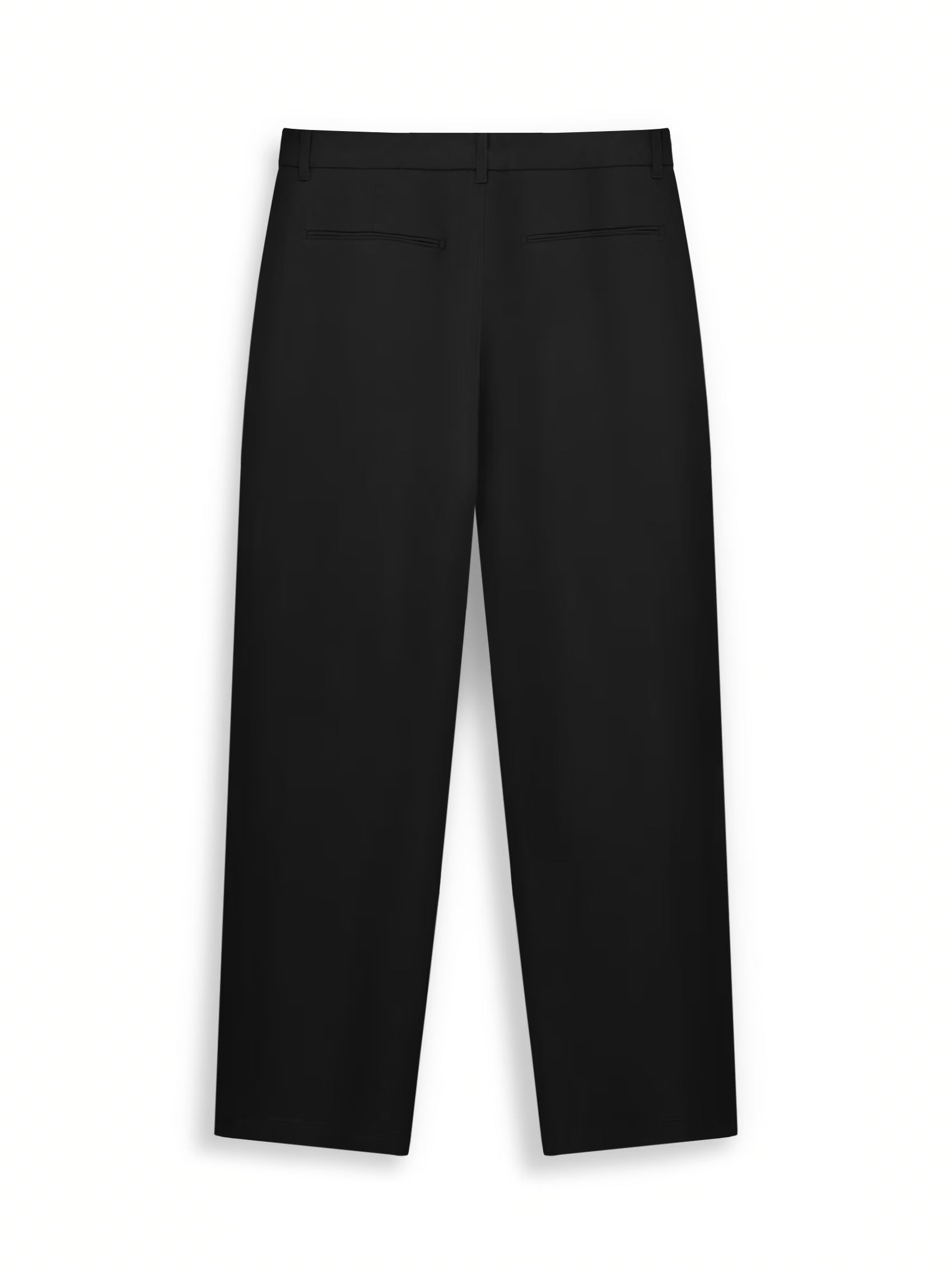 AIIZ Men's Straight Fit Comfort Trousers