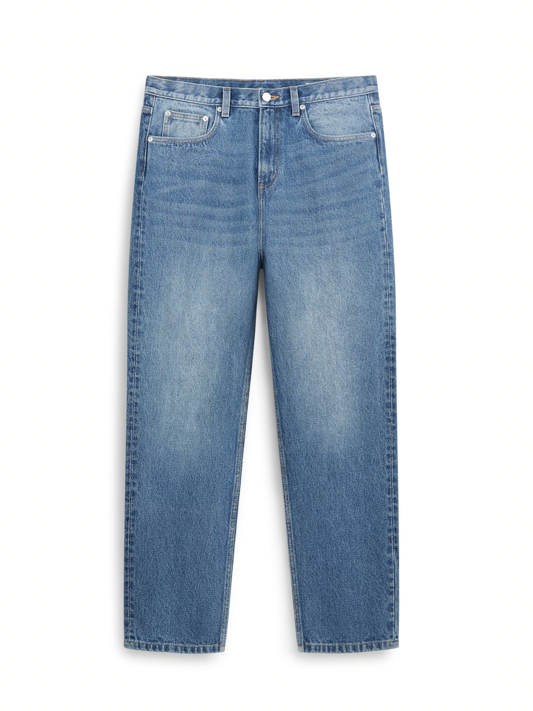 AIIZ Men's Denim Straight fit