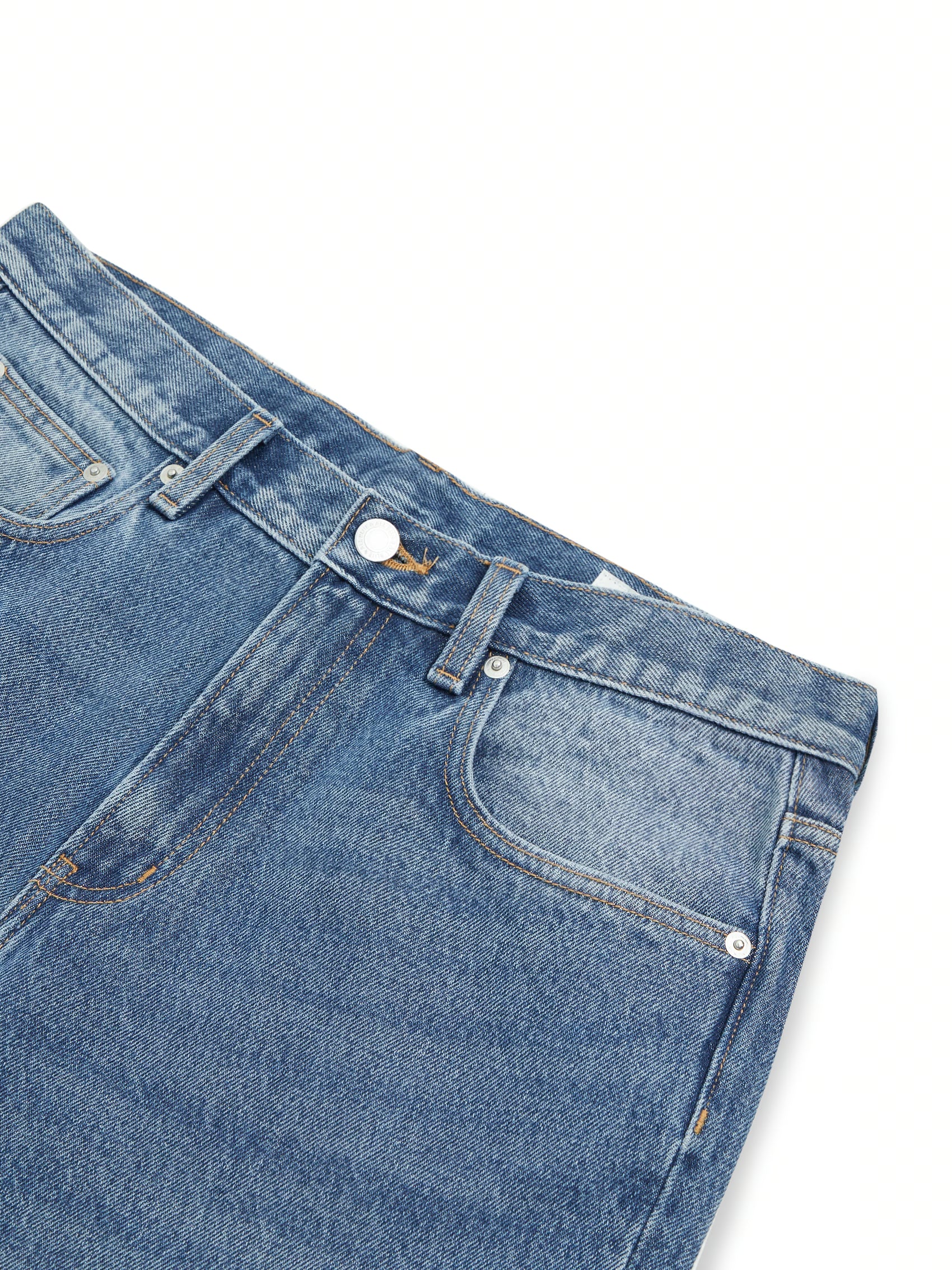 AIIZ Men's Denim Straight fit