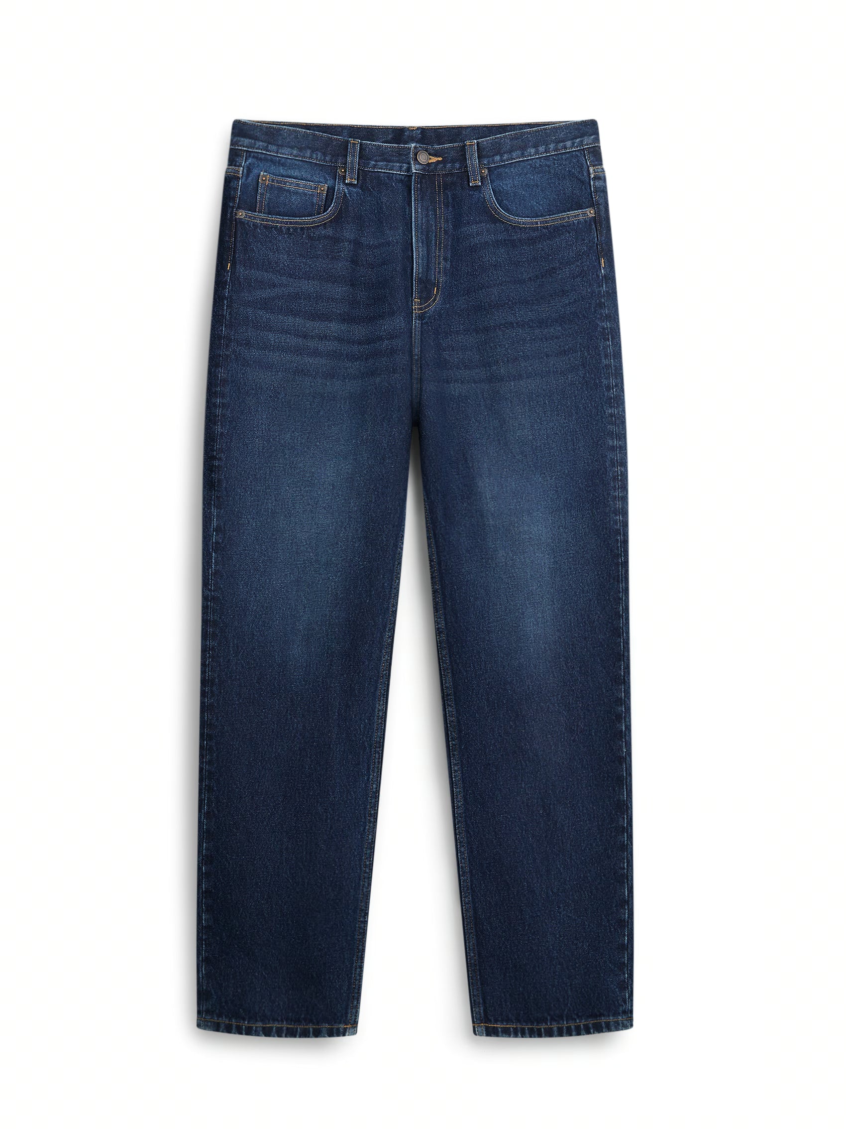AIIZ Men's Denim Straight fit