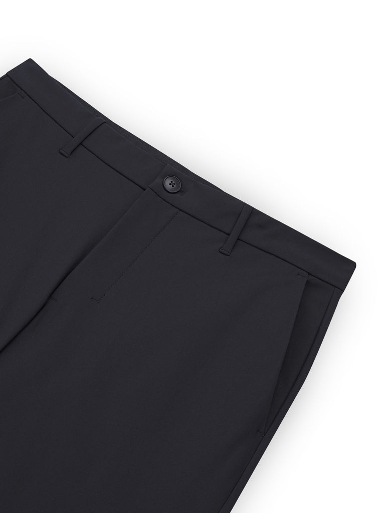 Men's Polyester Stretch Elastic Waisted Chino Pants