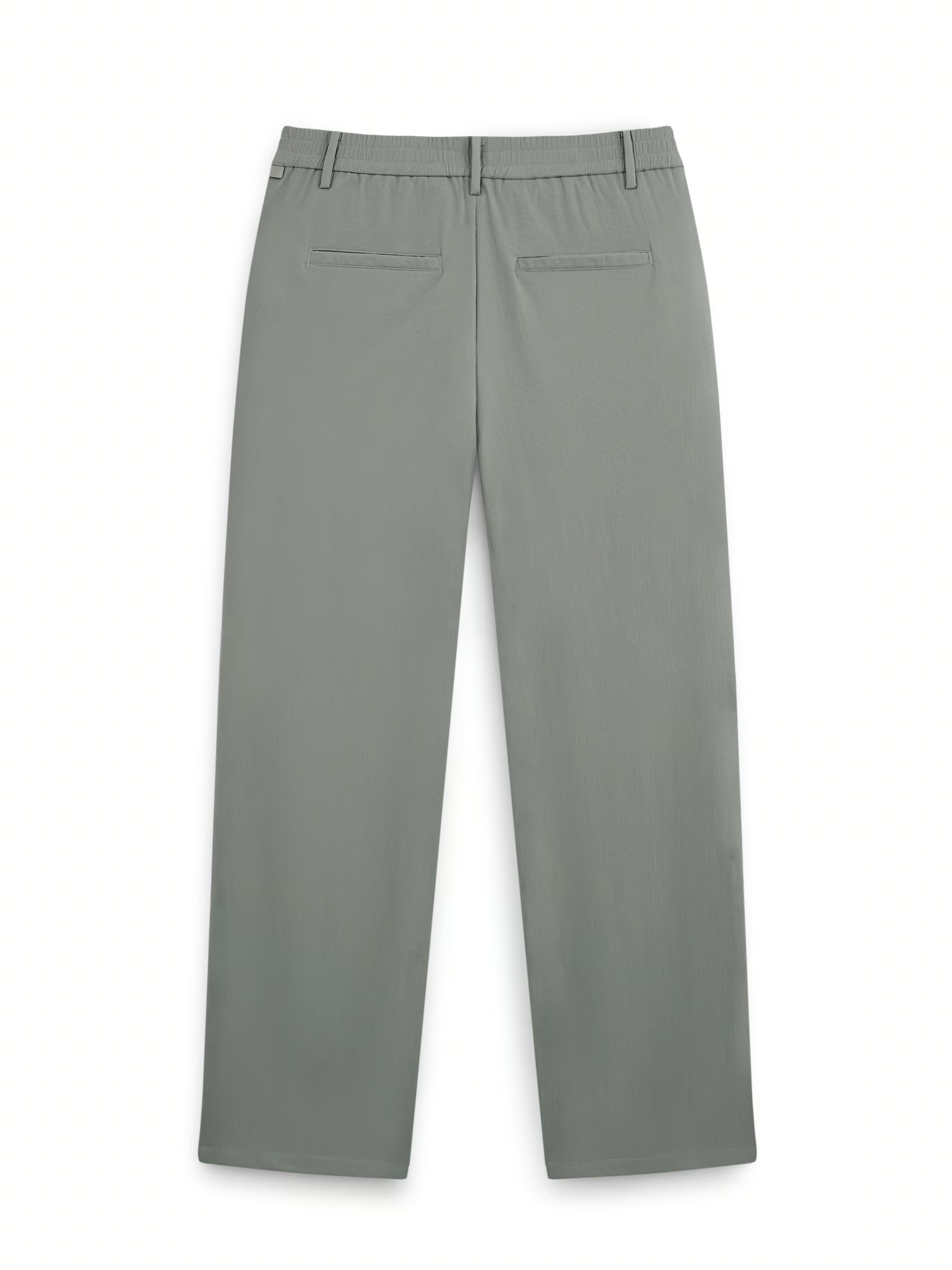 AIIZ Men's Stretch Elastic Waisted Chino Pants