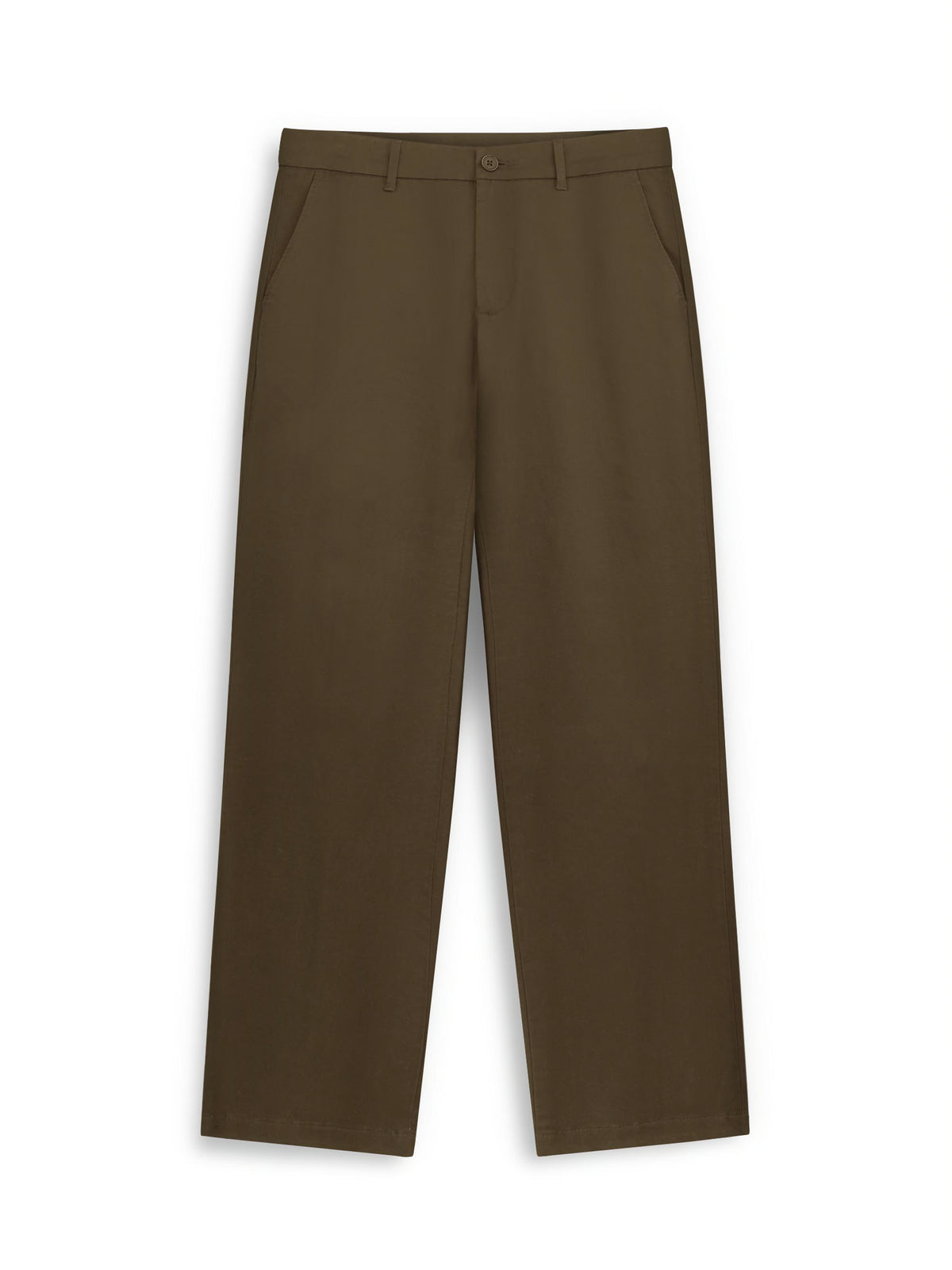 AIIZ Men's Slim Fit Chino Pants (Dark Brown / 30)