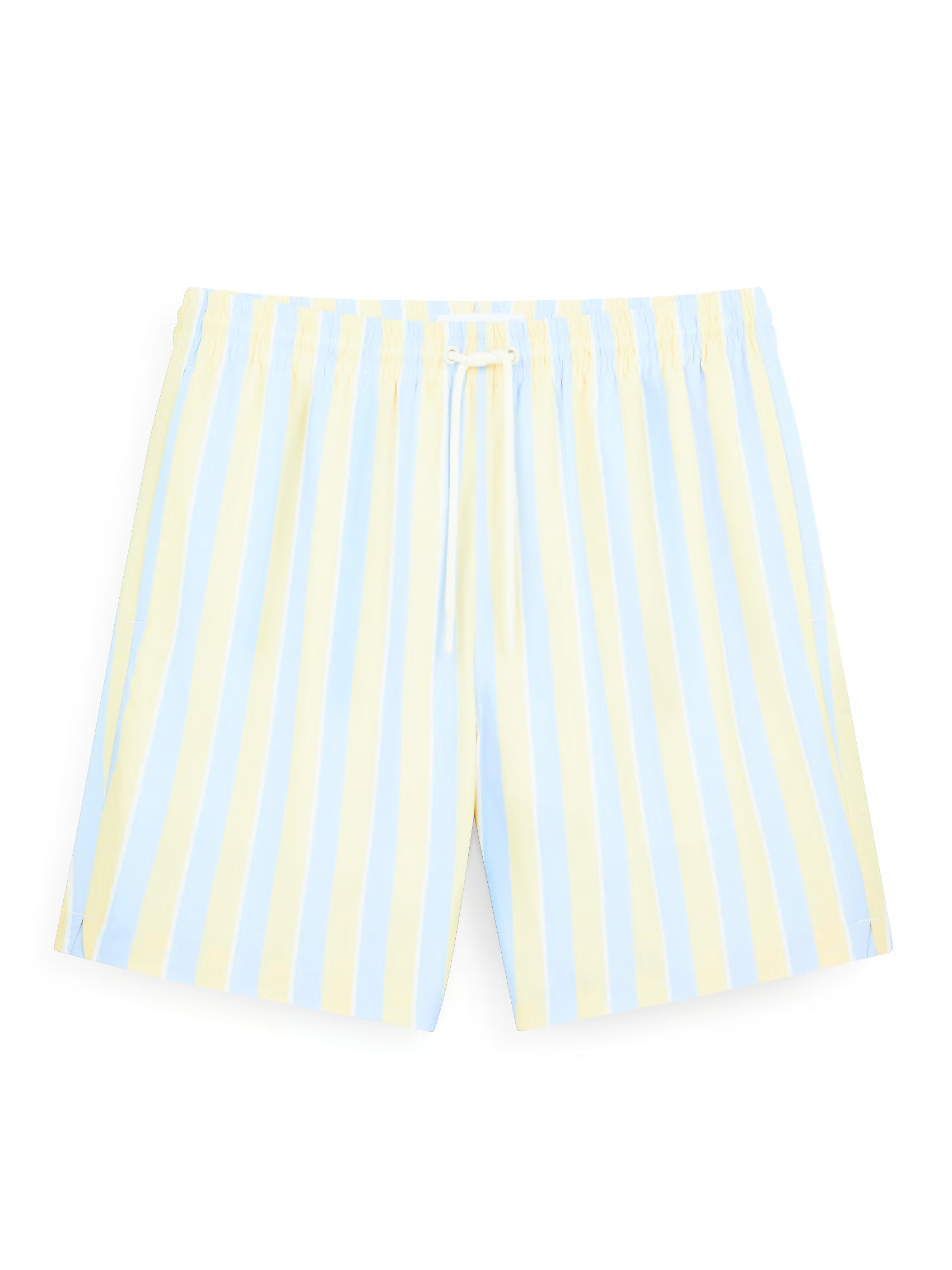 AIIZ Men's Striped Board Shorts (Yellow / S)