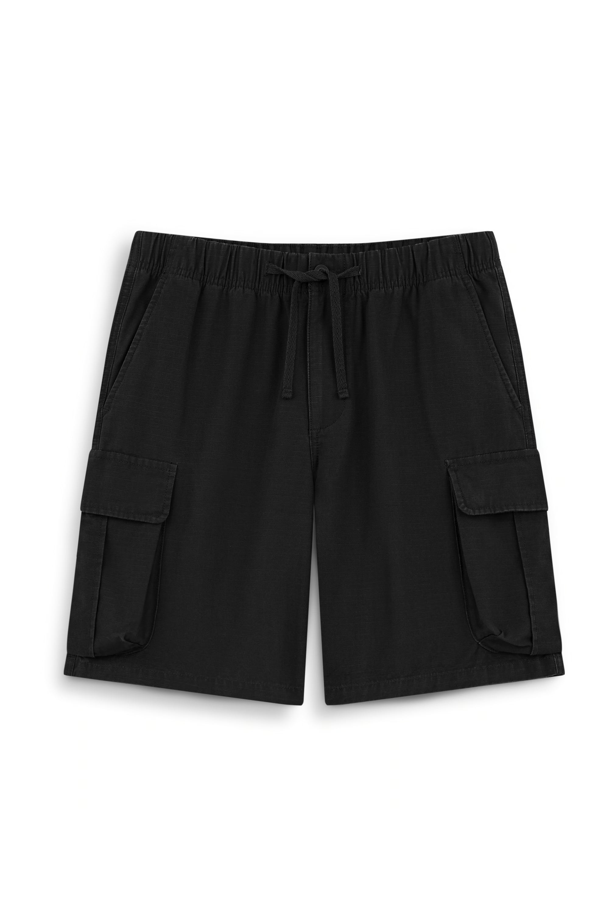 AIIZ Men's Cargo Shorts (Black / S)