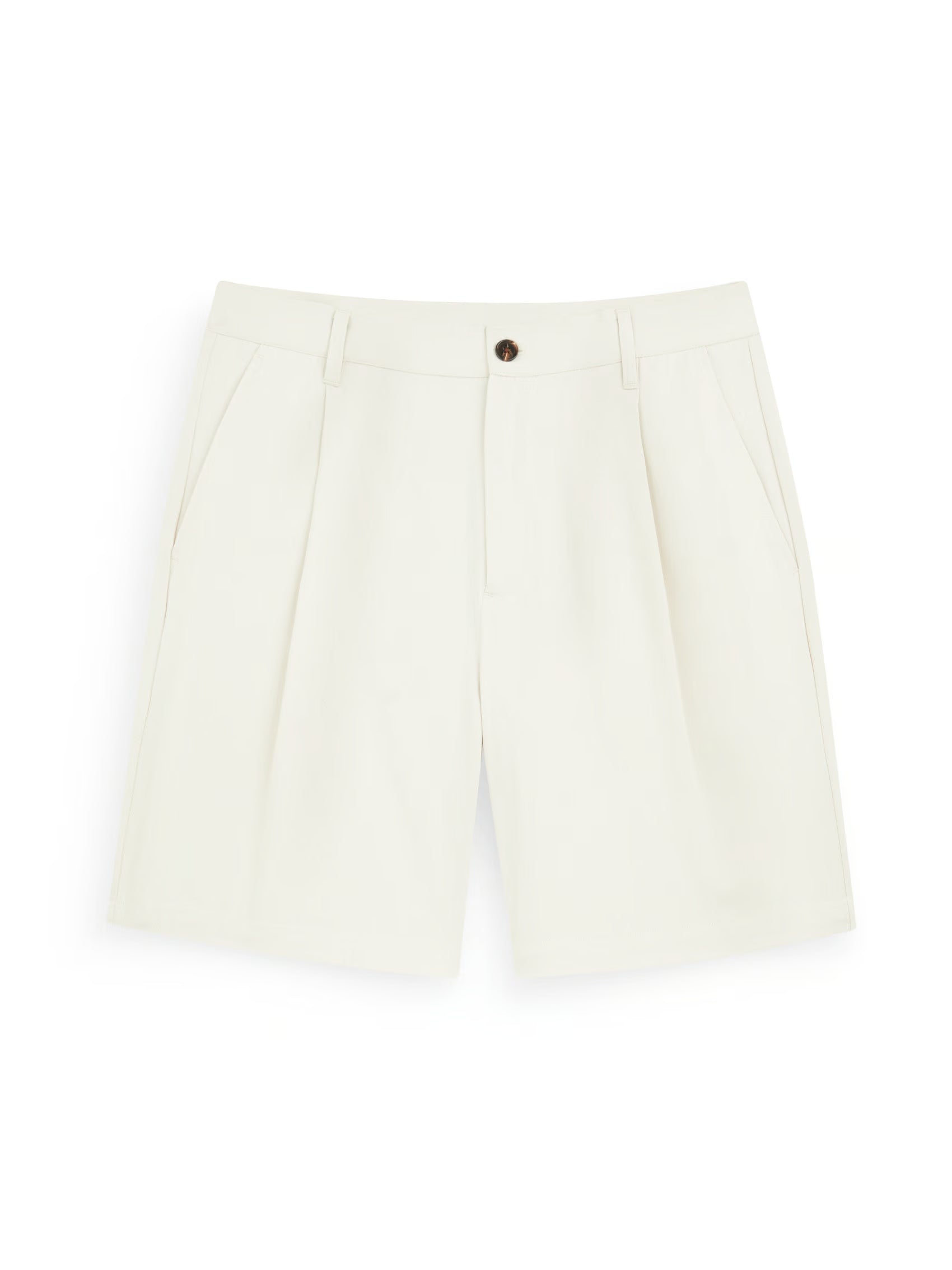 AIIZ Men's Pleated Wide Shorts